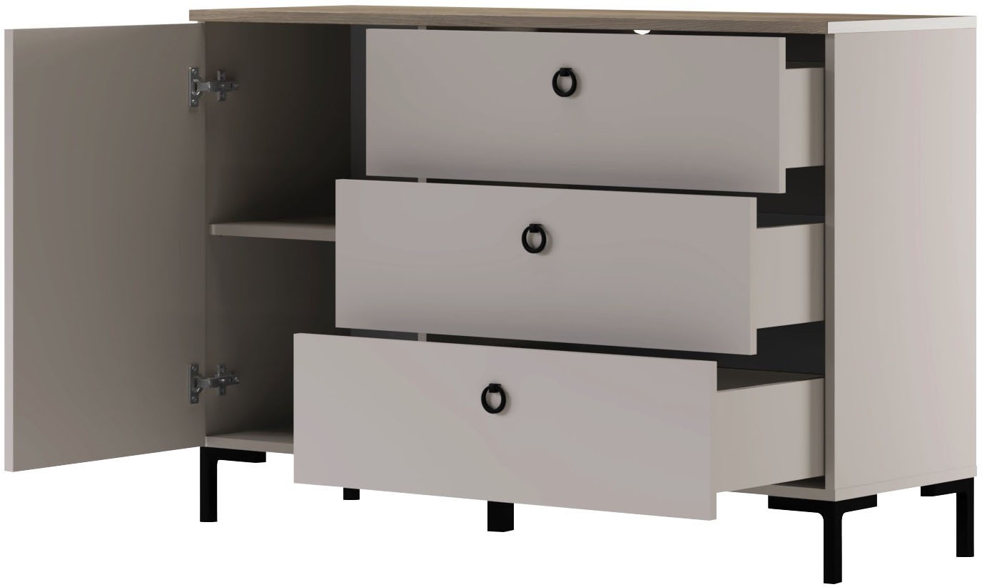 Home affaire Sideboard »Luminara« 1 cuis tlg. Kommode mit Soft-Close Funktion - 120 oder 150 cm Breite