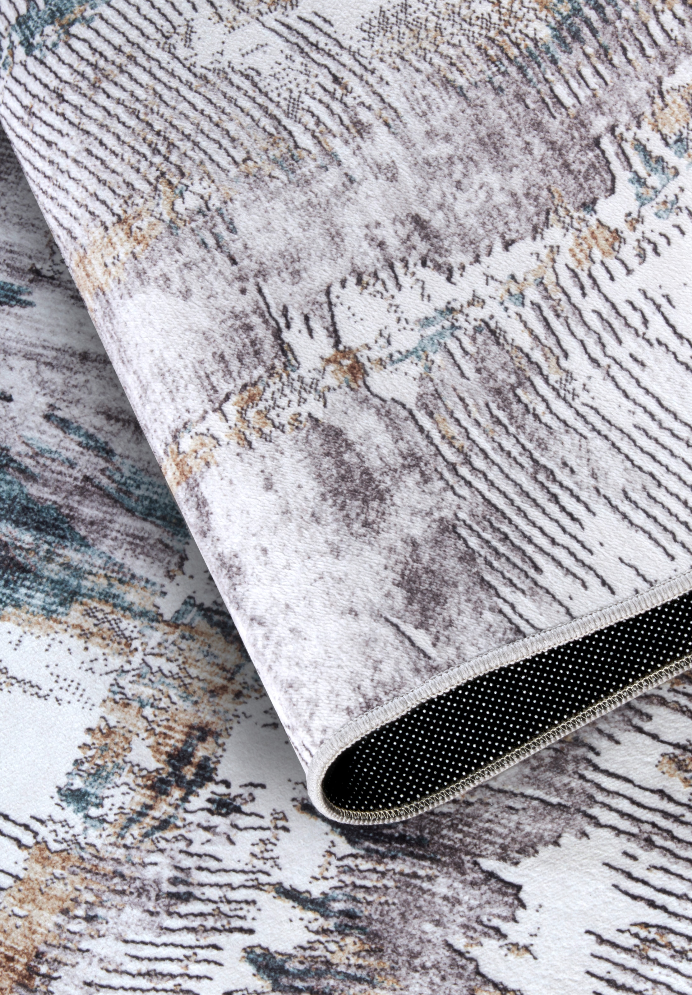 ELLE DECORATION Tapis »Malard« Rectangulaire 5 mm Höhe Kurzflor, Anti Rutsch, Vintage, Modern, Wohnzimmer, Flur