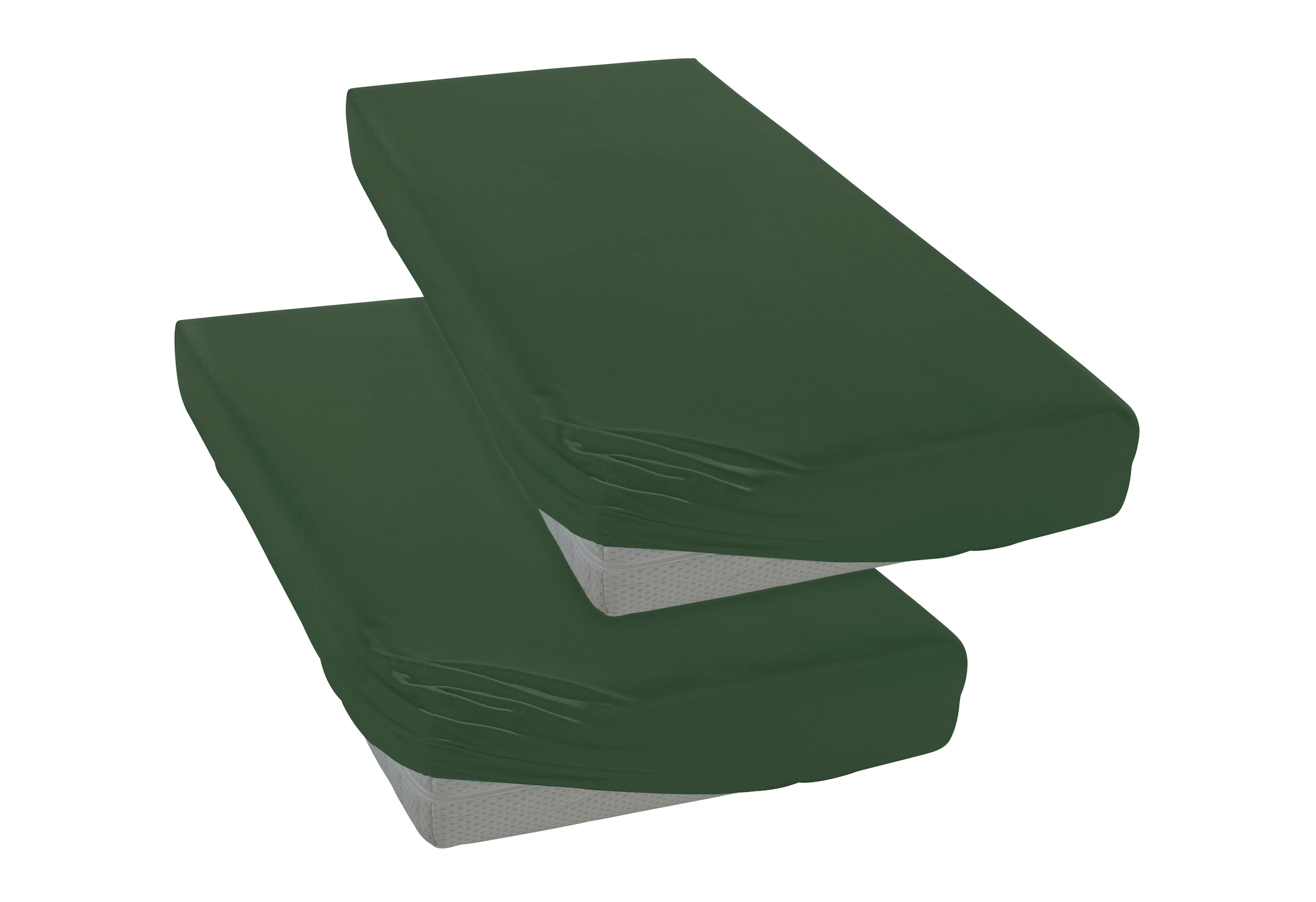 my home Spannbettlaken »232LAPHYSALIS« 100% Baumwolle, Matratzen bis 18 cm Höhe, Bettlaken, Spannbetttuch