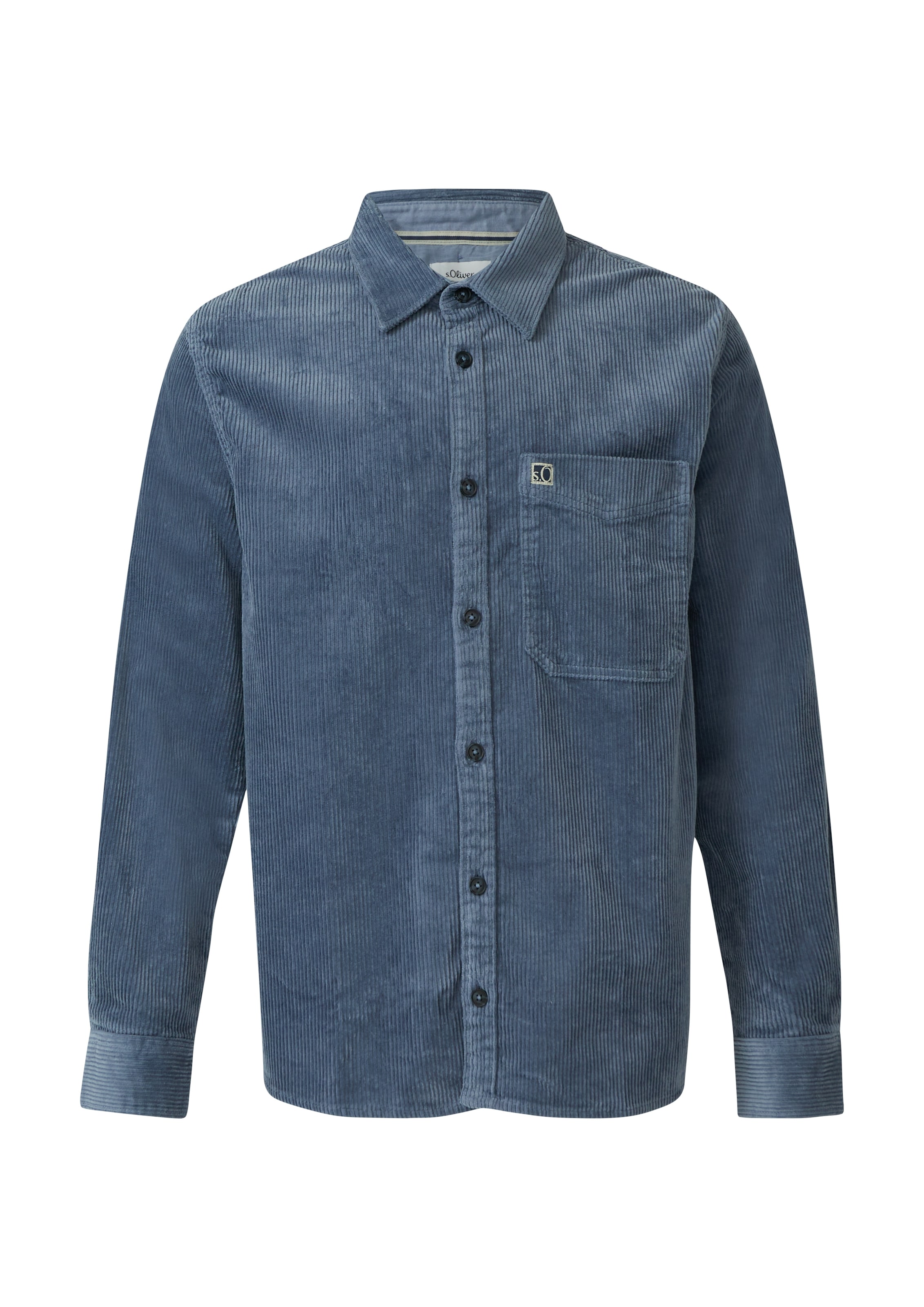 s.Oliver Chemise à manches longues »CORD« mit Brust Tasche