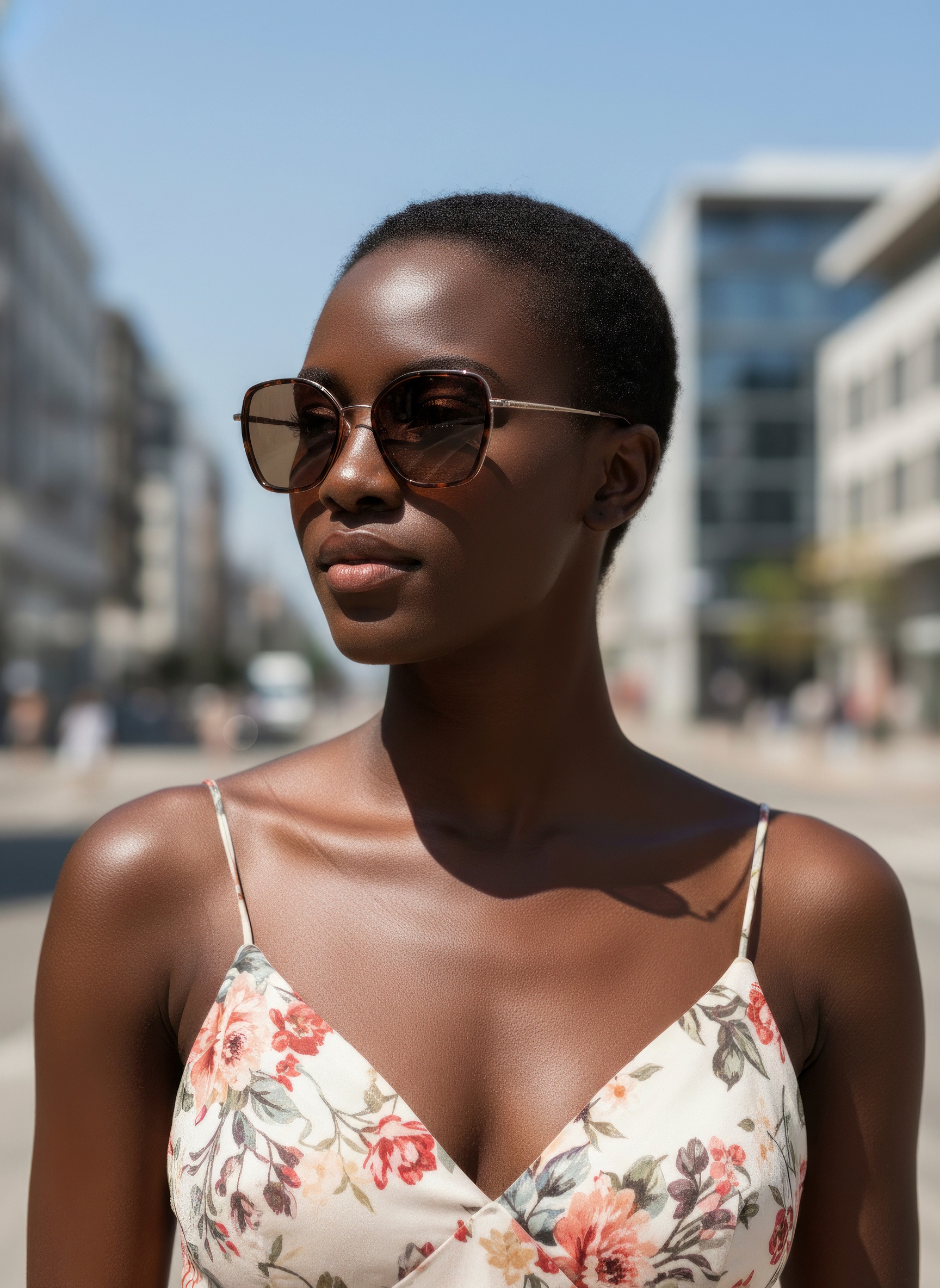 LASCANA Lunettes de soleil Trendy Sonnenbrille mit UV Schutz, Damenbrille