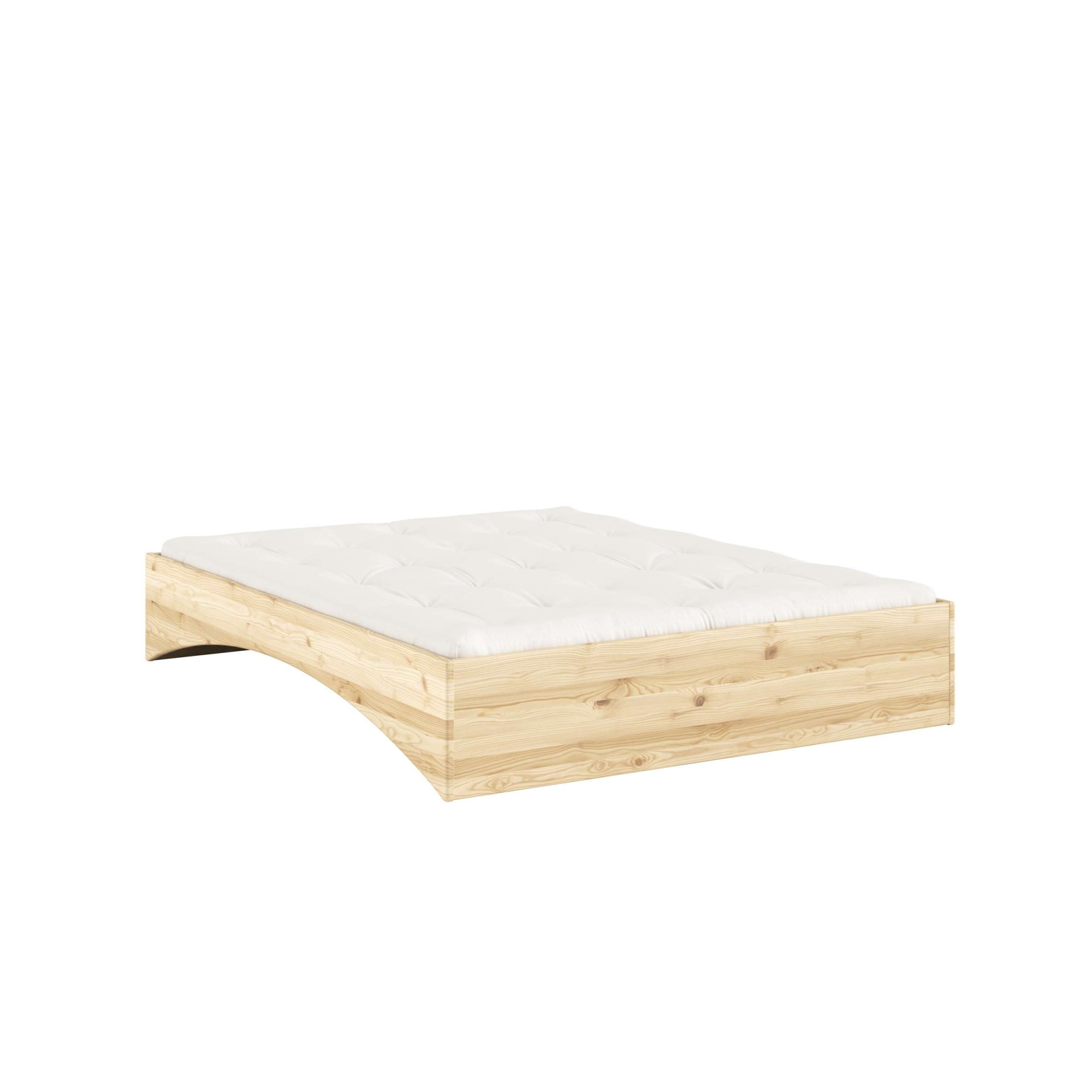 Karup Design Bettgestell »Orbit Bed, Massivholzbett, Futonbett, FSC®-zertifiziertem Massivholz« B/H/T ca: 144/164/184x35x205cm),  mehrere Grössen, inklusive Lattenrost, ohne Matratze, Made in Europe