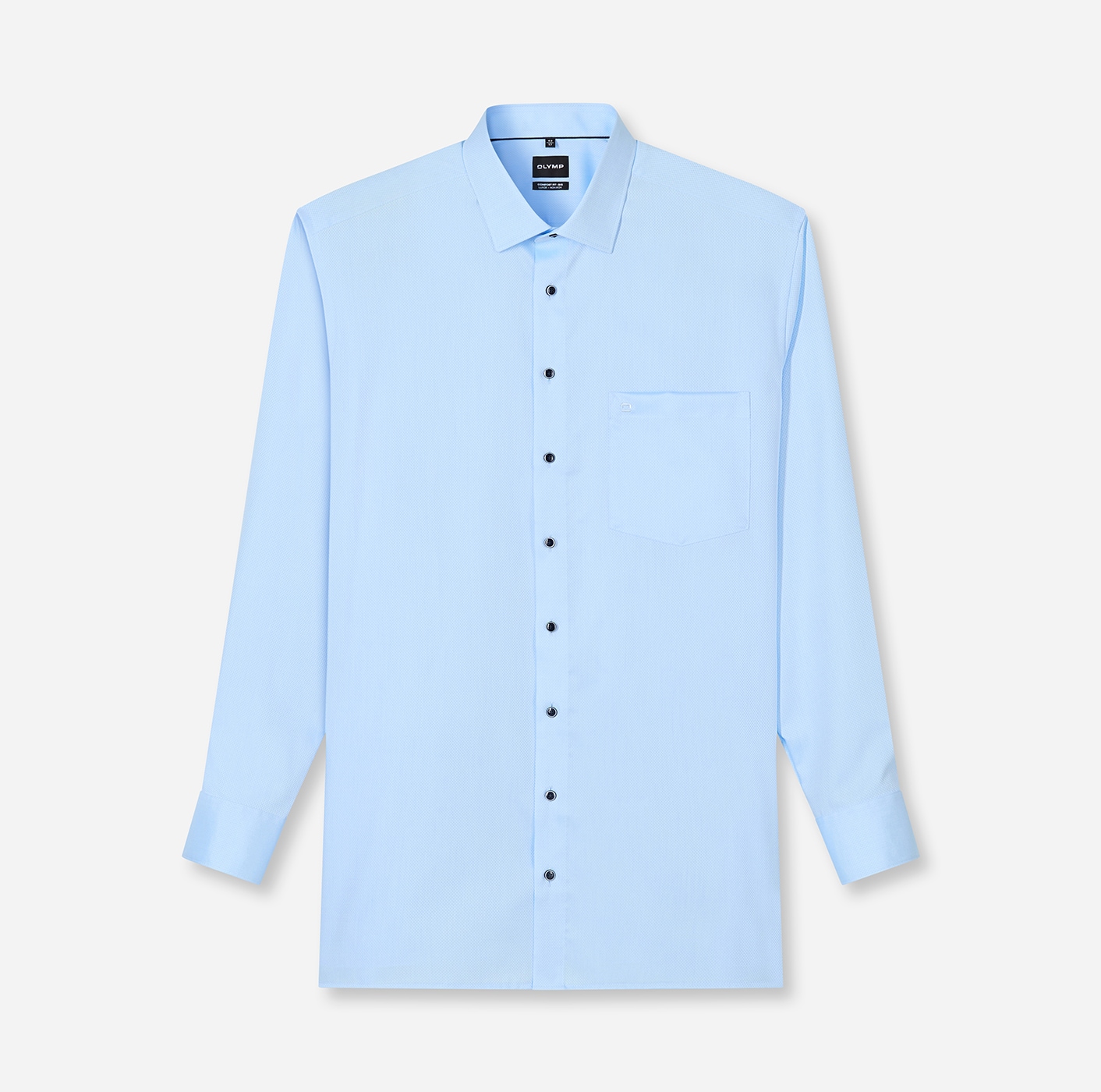 OLYMP Chemise à manches longues »Luxor Big & Tall« Businesshemd, Grosse Grössen, comfort fit, New-Kentkragen, bügelfrei