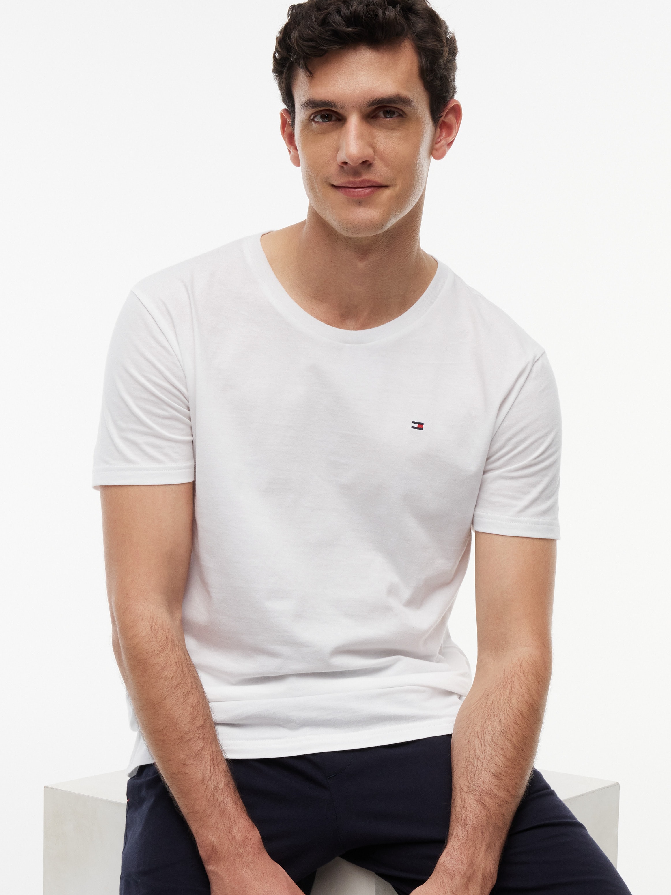 Tommy Hilfiger Underwear T-shirt jersey, col rond, coupe normale