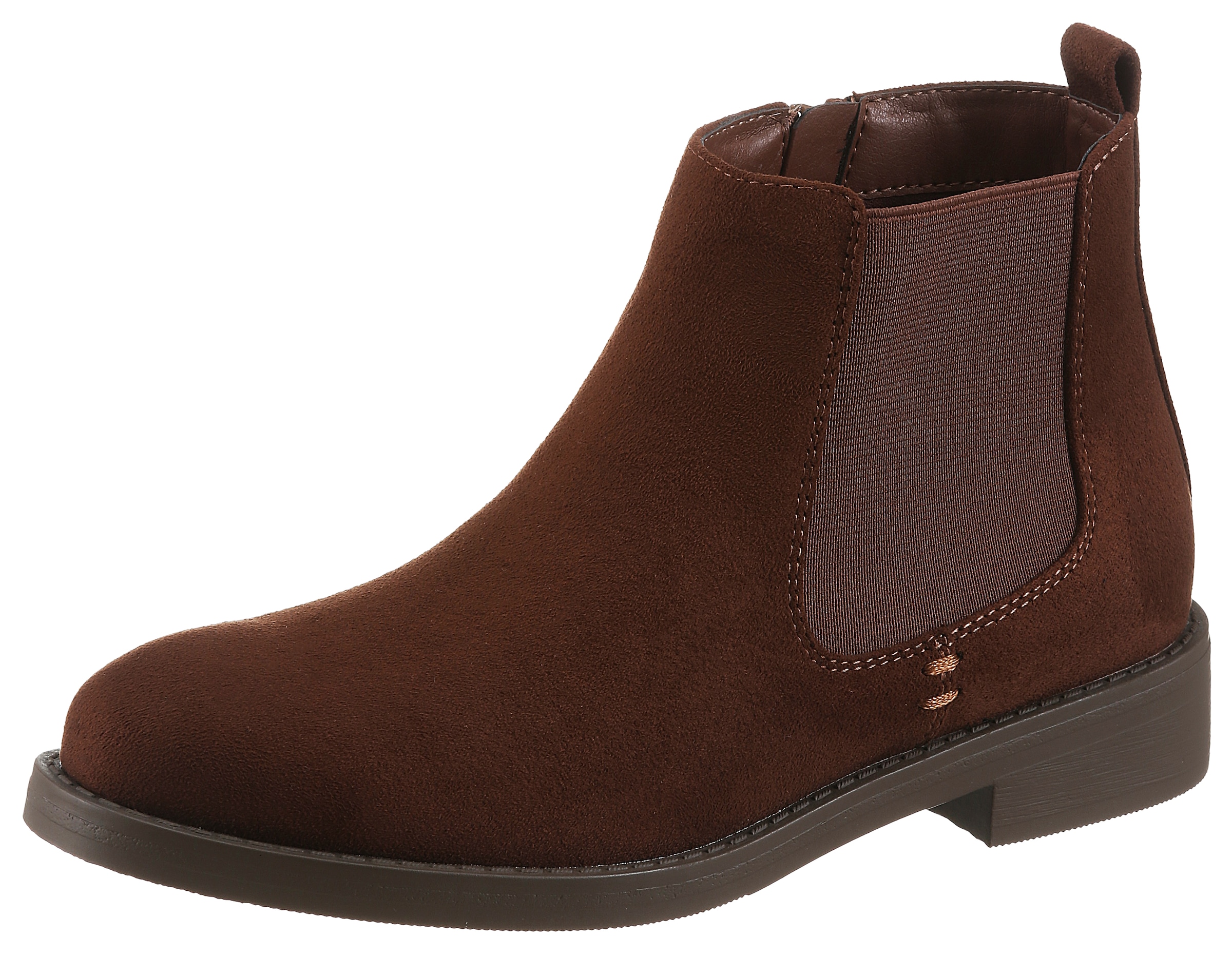 Aniston SHOES Bottines chelsea  bottine, talon bloc, avec large stretch