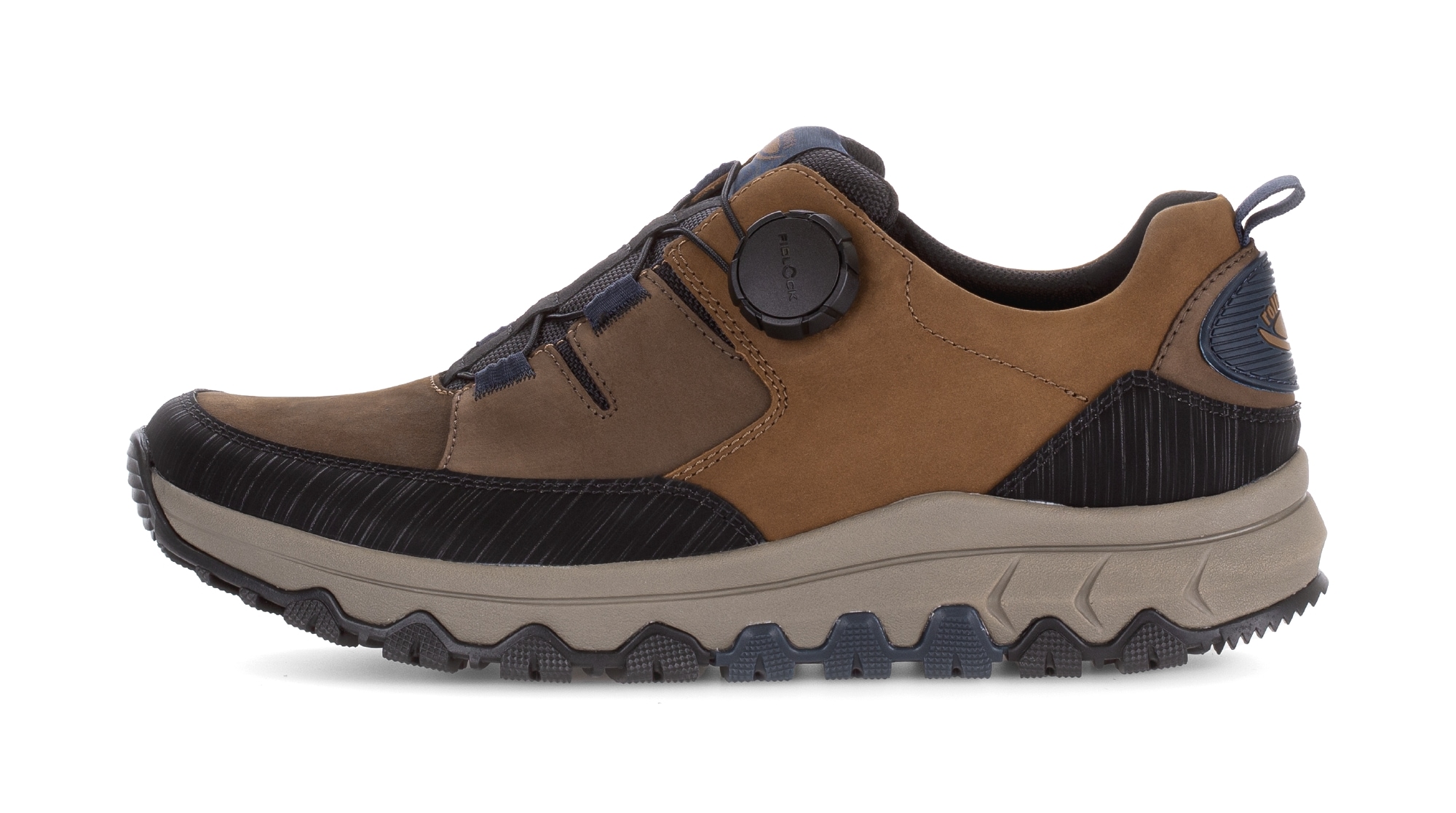 rollingsoft Sneakers  , chaussure confort, chaussure basse avec fermeture à tourniquet, largeur confortable G
