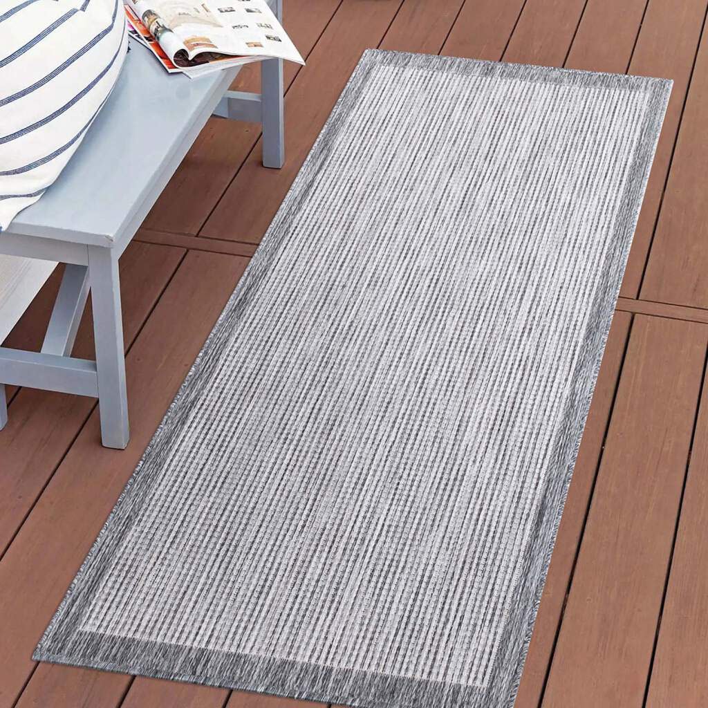 Carpet City Outdoorteppich »Outdoor 470« rechteckig 5 mm Höhe Läufer, UV-beständig, Flachgewebe, auch quadratisch, In- und Outdoor