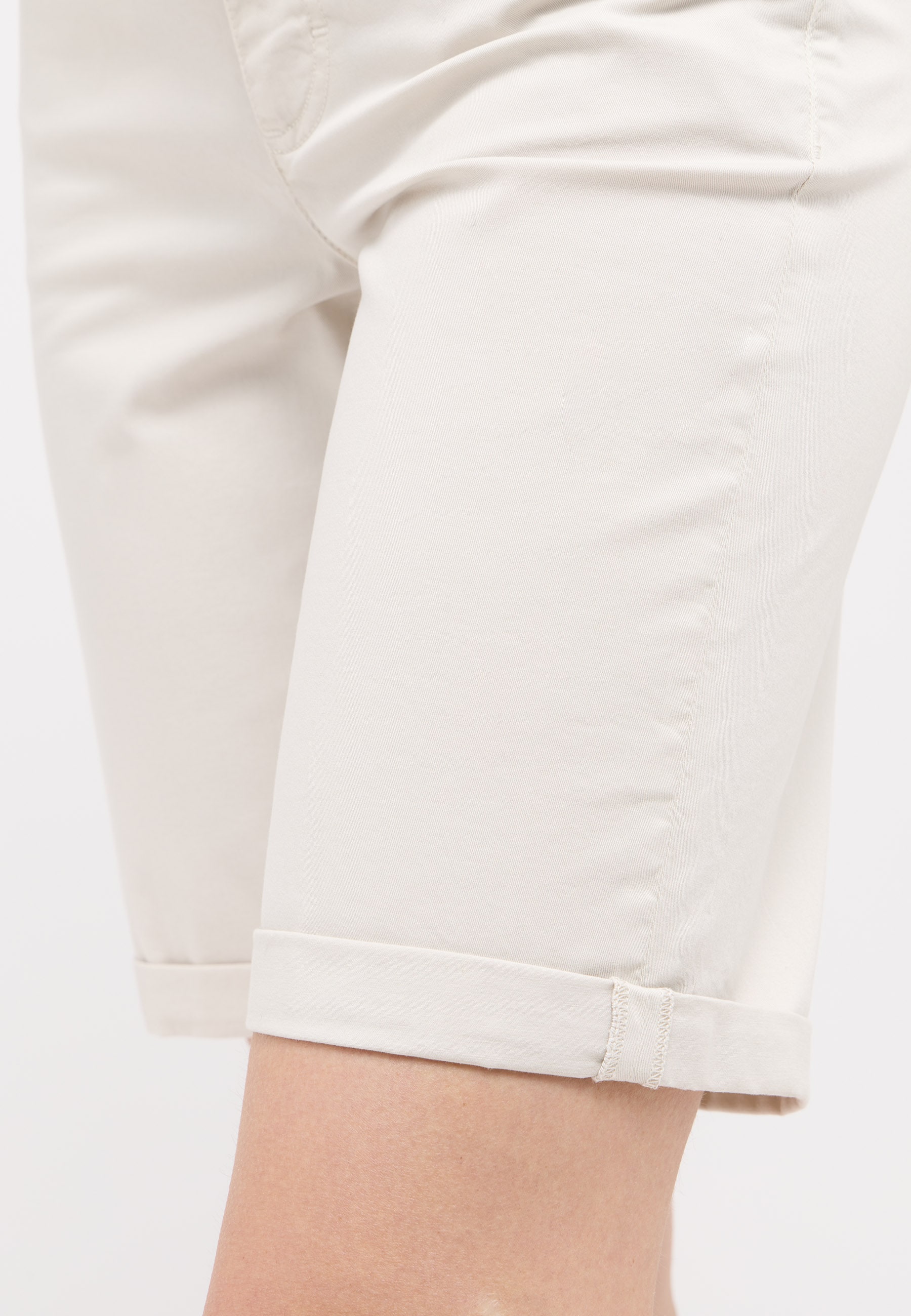 ANGELS Bermuda »BERMUDA TURN UP«  avec ourlet revers, stretch, coupe droite