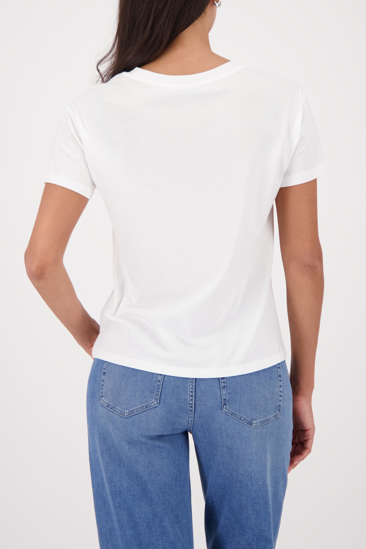 Monari T-shirt »Shirt Leo platziert« Regular fit mit Leopardenprint