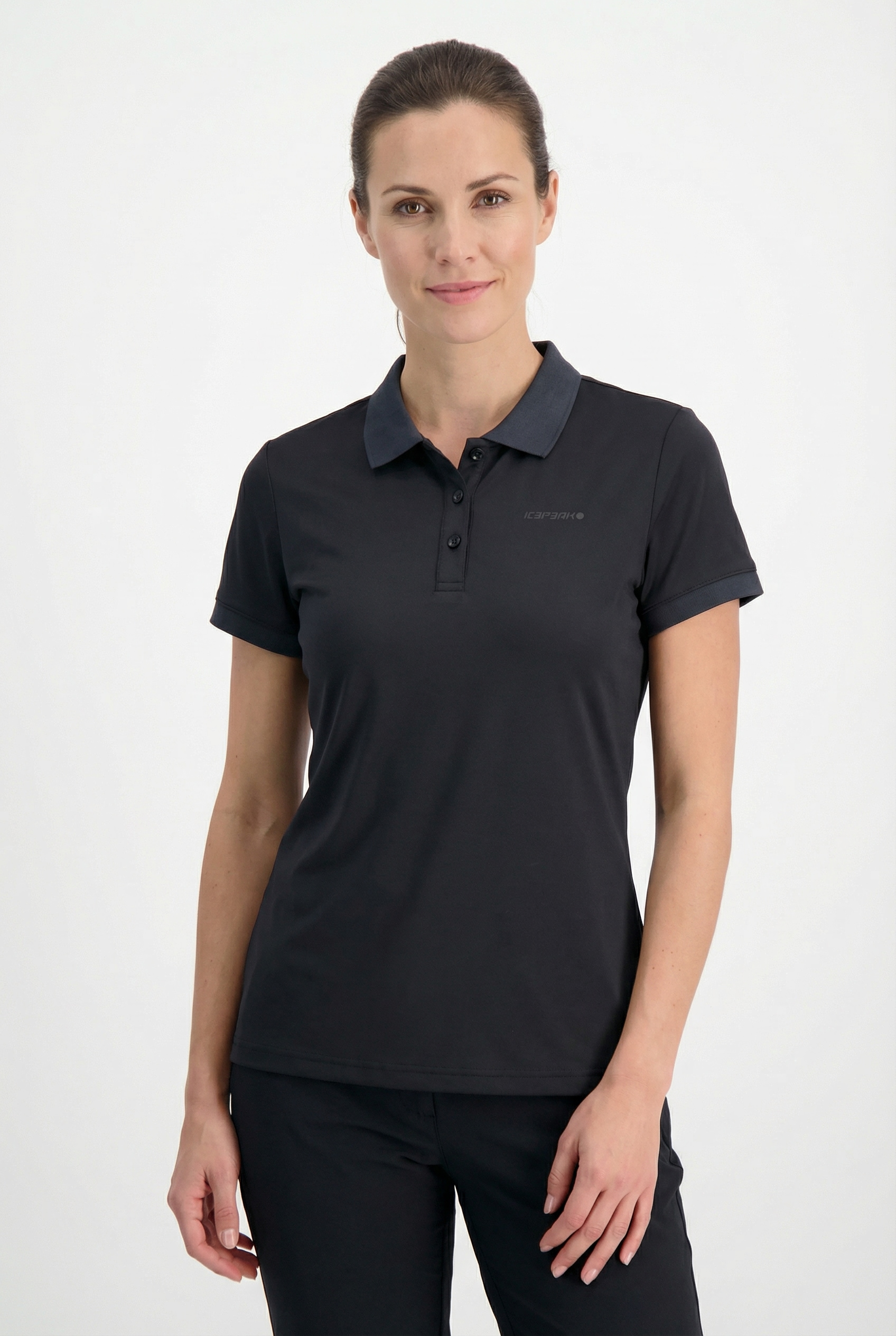 Icepeak Polo »ICEPEAK BAYARD« normaler Hemdkragen, sportlicher Stil, Kurzarm-Design