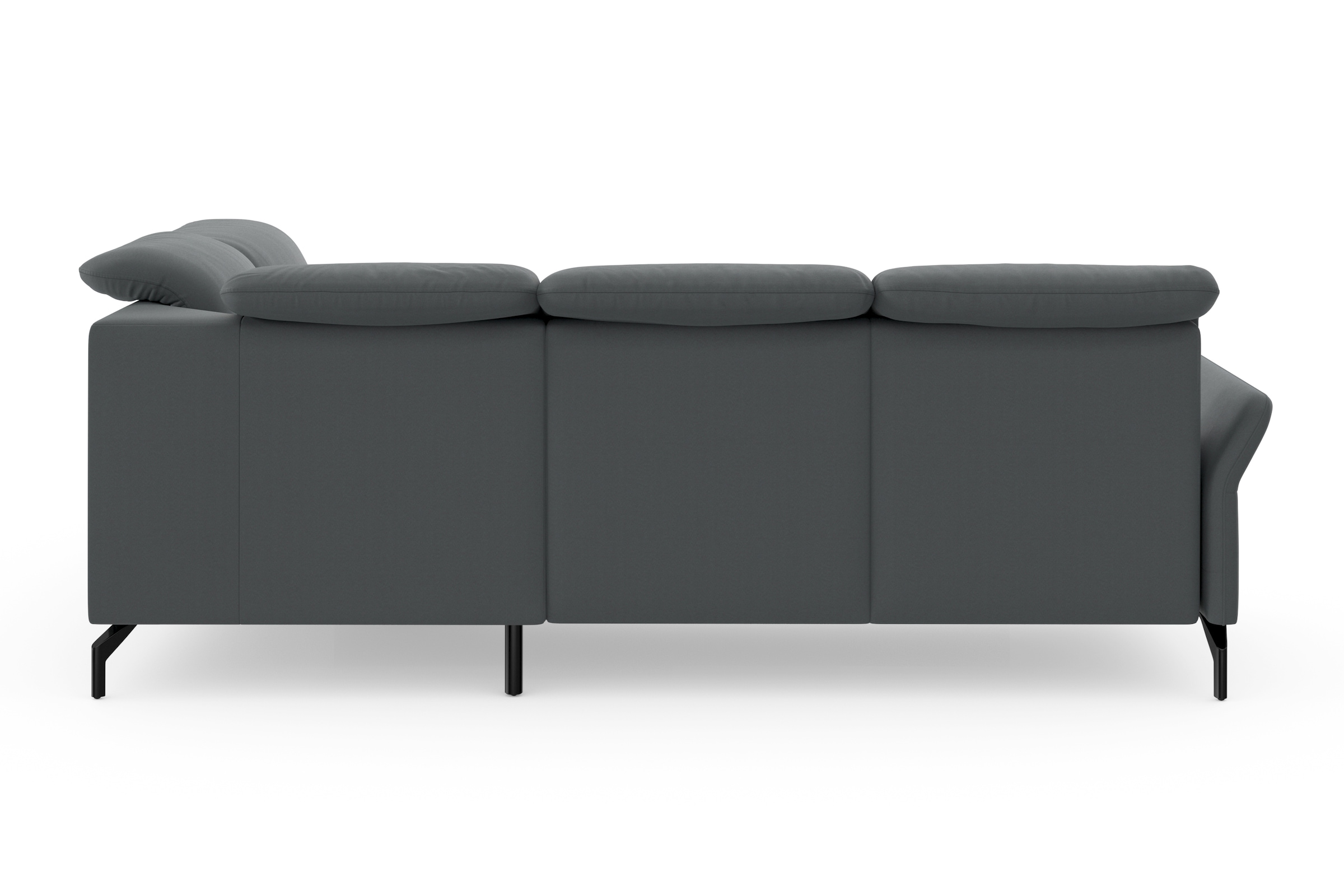 sit&more Canapé d'angle »Fashion L-Form« au choix avec réglage tête et siège relevable, motorisé