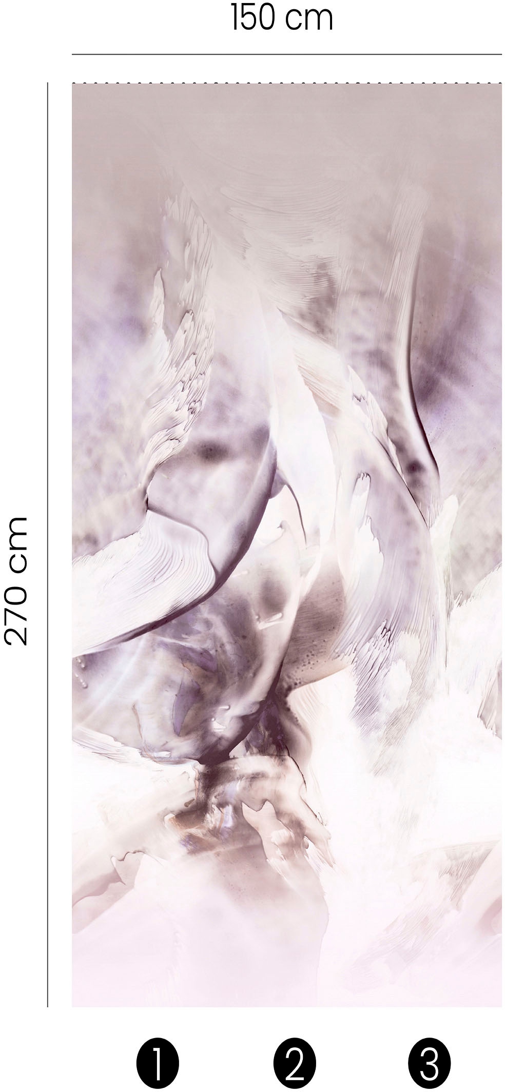 Fashion for walls Papier peint photo »Tempest« entretenu Phthalate frei