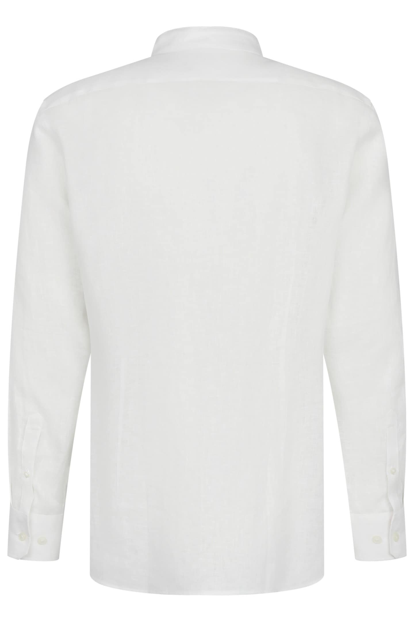 bugatti Langarmhemd mit Stehkragen