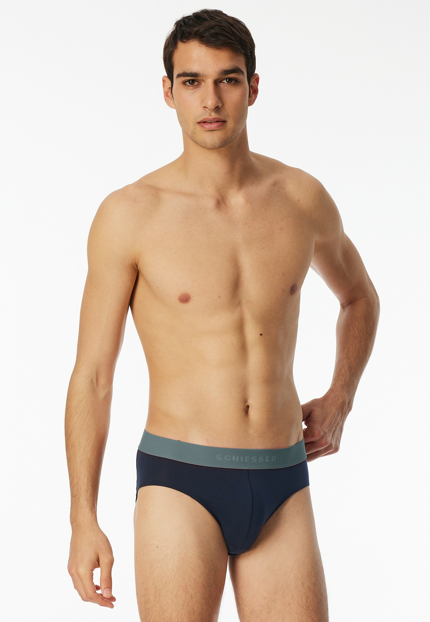 Schiesser Slip rio »95/5 Multipacks« 3er Pack,  mit sportlichem Logo-Webgummibund