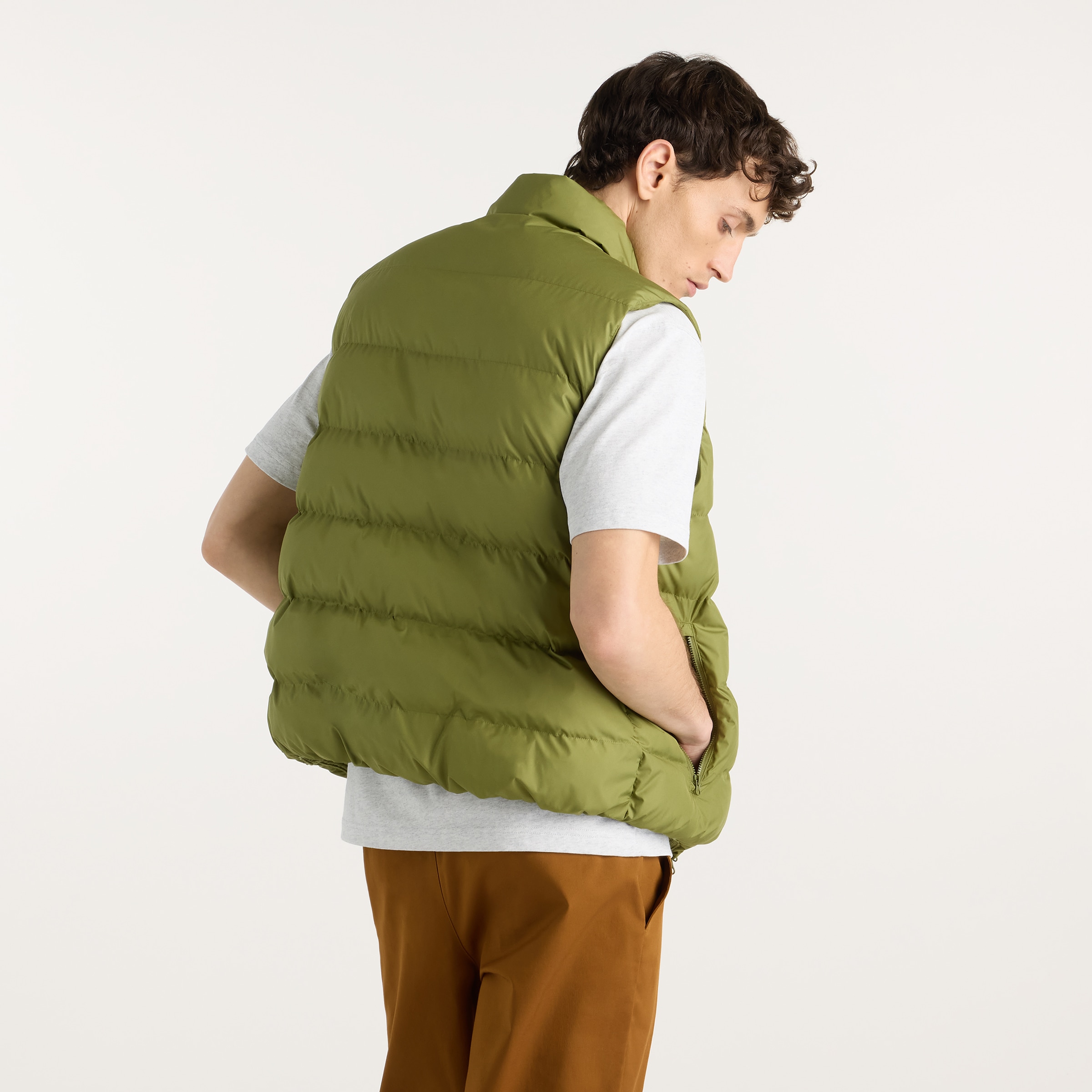 New Balance Gilet matelassé »BOSTON PUFFER VEST« mit markanter Steppung, sportlicher Stil, aus Polyester