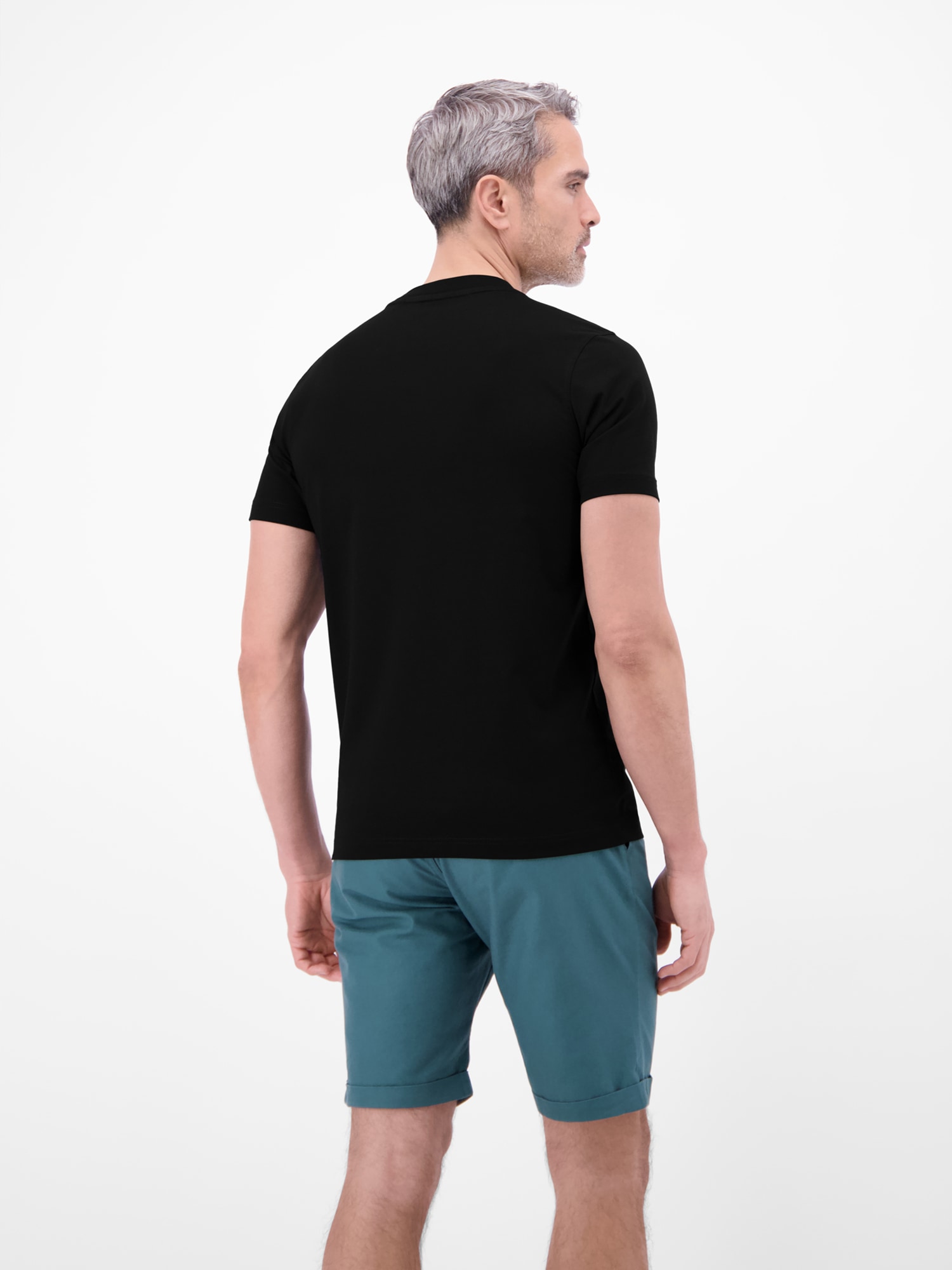 LERROS T-shirt »T-Shirt in Cool & Dry Qualität« régulation de l’humidité, grand confort, uni, manches courtes