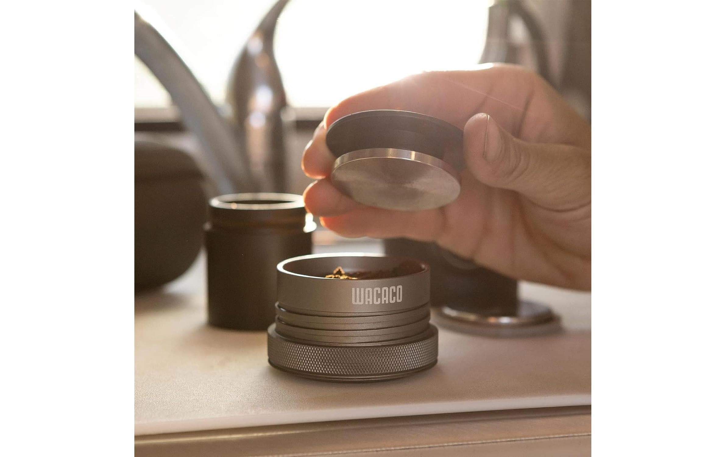 Wacaco Machine à café de voyage »Picopresso Nespresso Kapseln« Material: Aluminium, Edelstahl