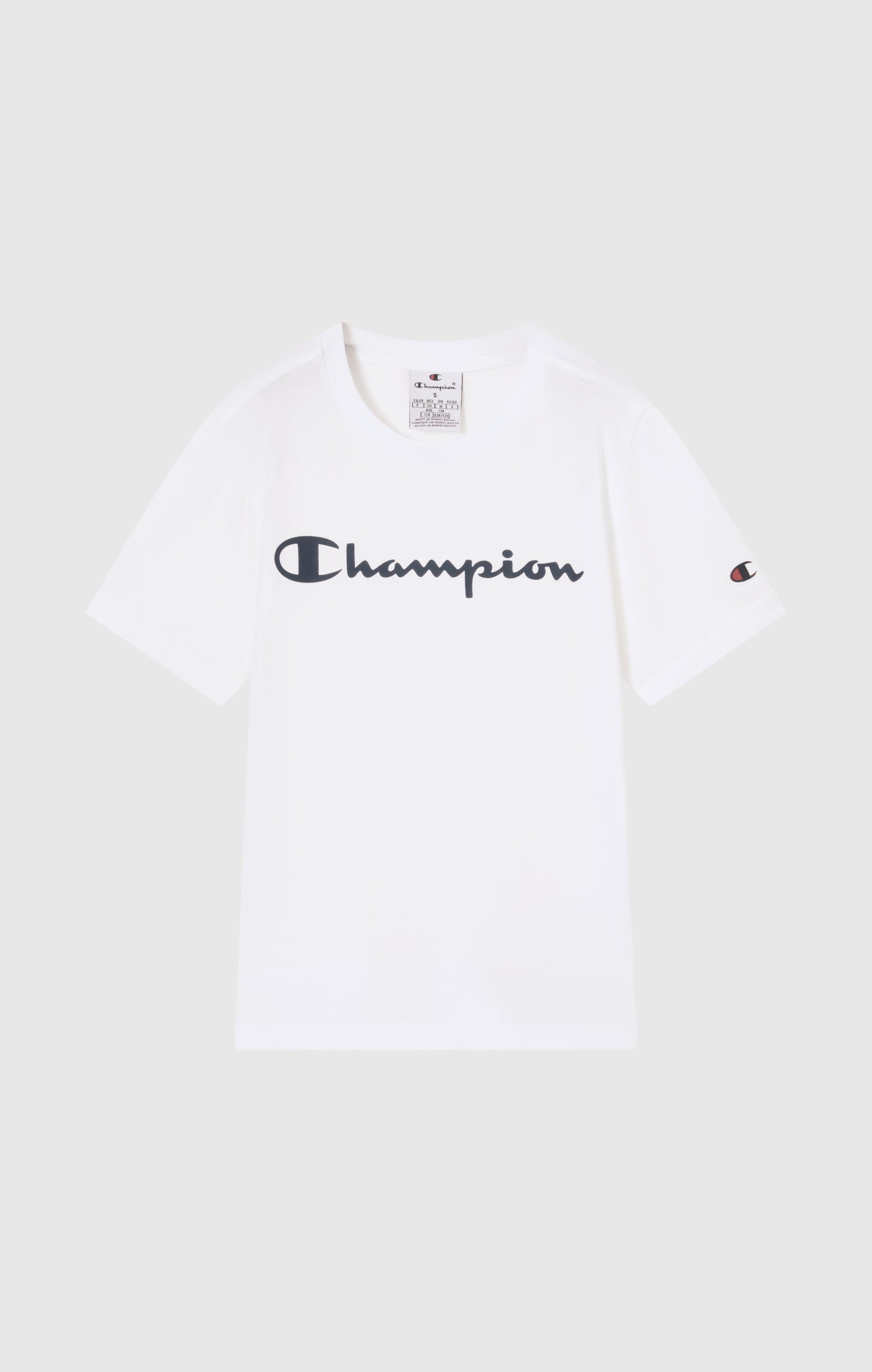 Champion T-Shirt »SPORTWEAR T-SHIRT Standard Fit« Kurzarm, für Kinder, aus Baumwolle, Standard Fit