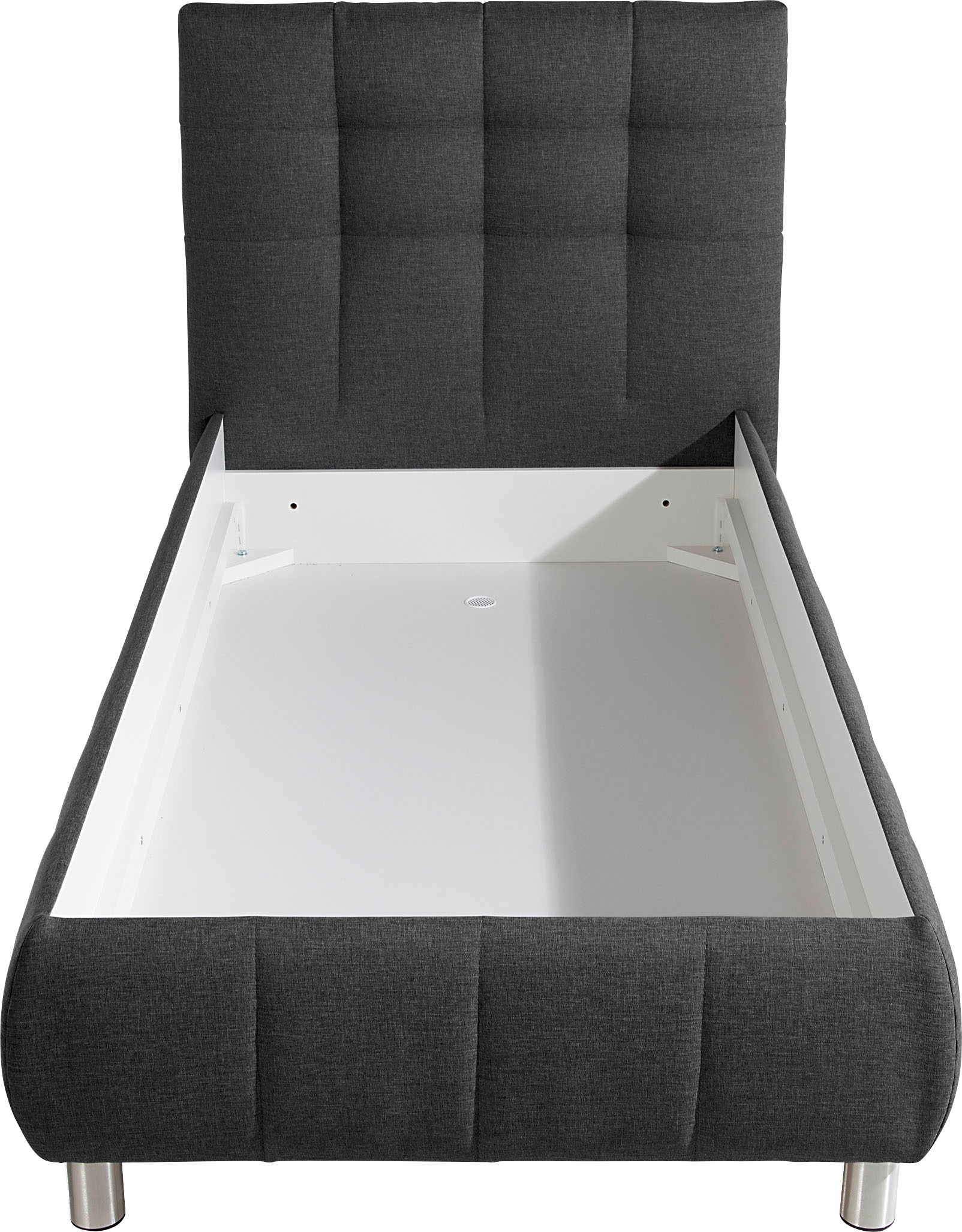 Maintal Lit rembourré »Lalley« incl. coffre de lit disponible en H2,H3,H4 et 3 versions de matelas
