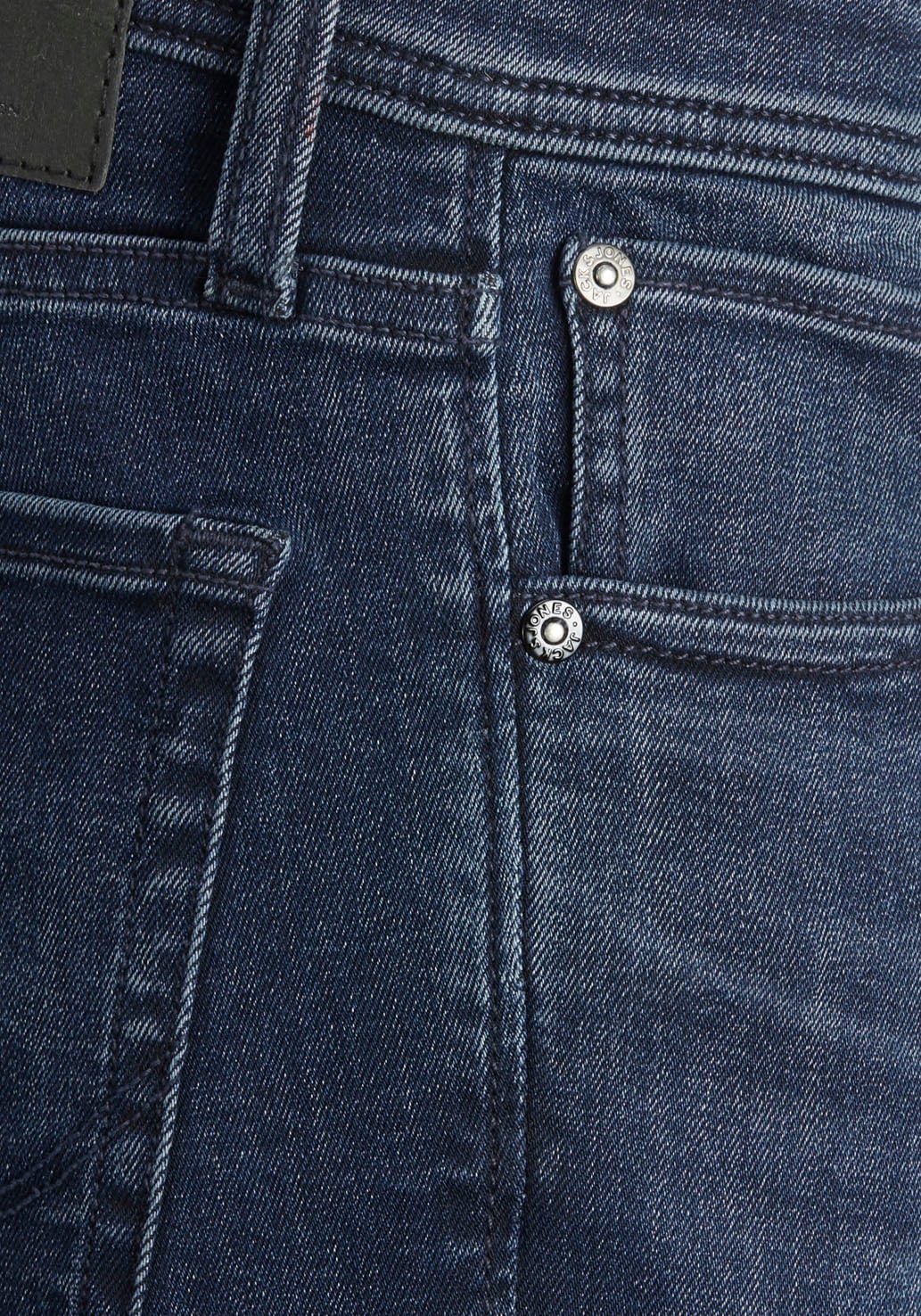 Jack & Jones Jeans slim »JJIGLENN  Slim-Fit mit Stretch und praktischer 5-Pocket-Form« Mélange de coton, coupe slim
