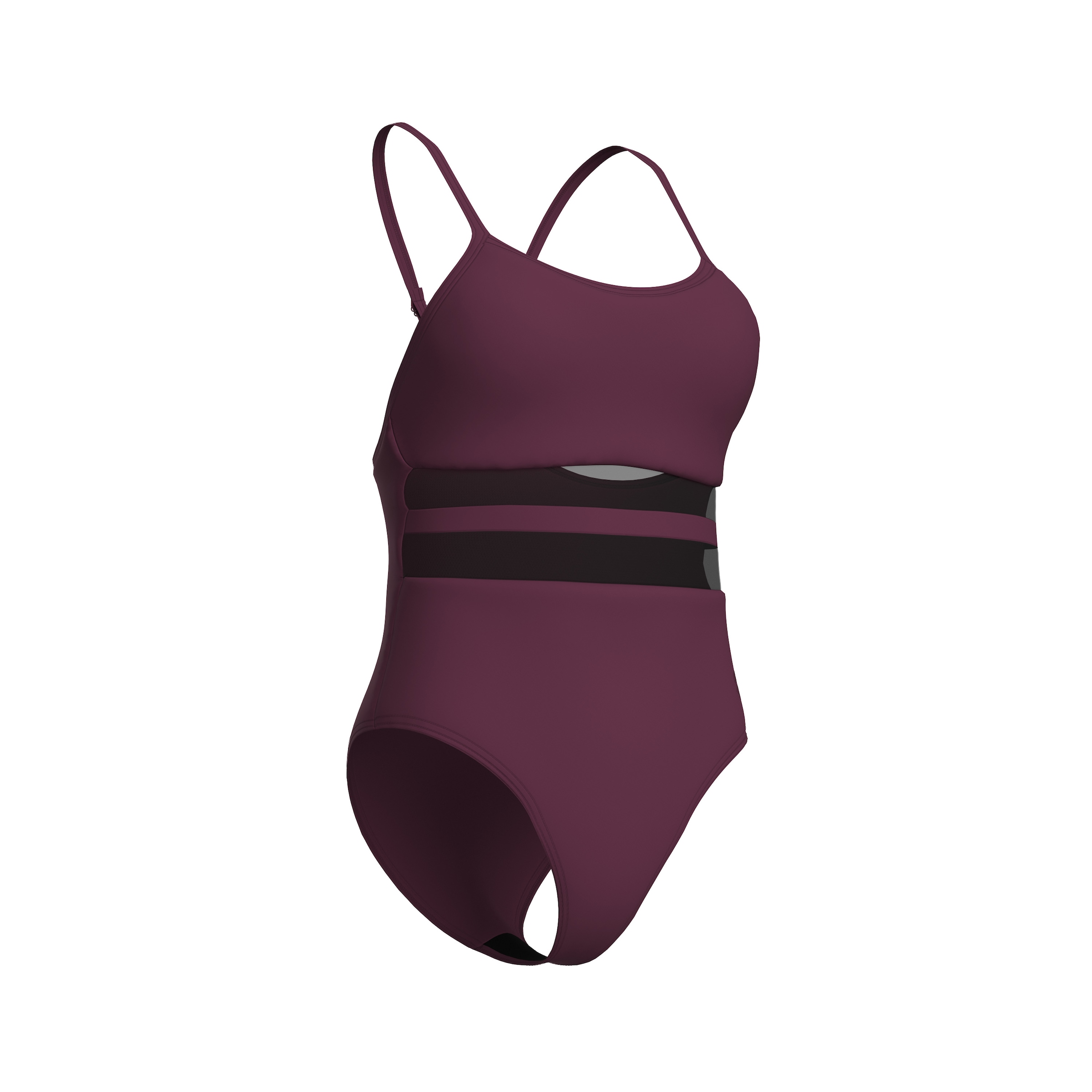 Arena Badeanzug »WOMEN'S ARENA MESH EQUALS SWIMSUIT BACK B« Mit transparenten Einsätzen