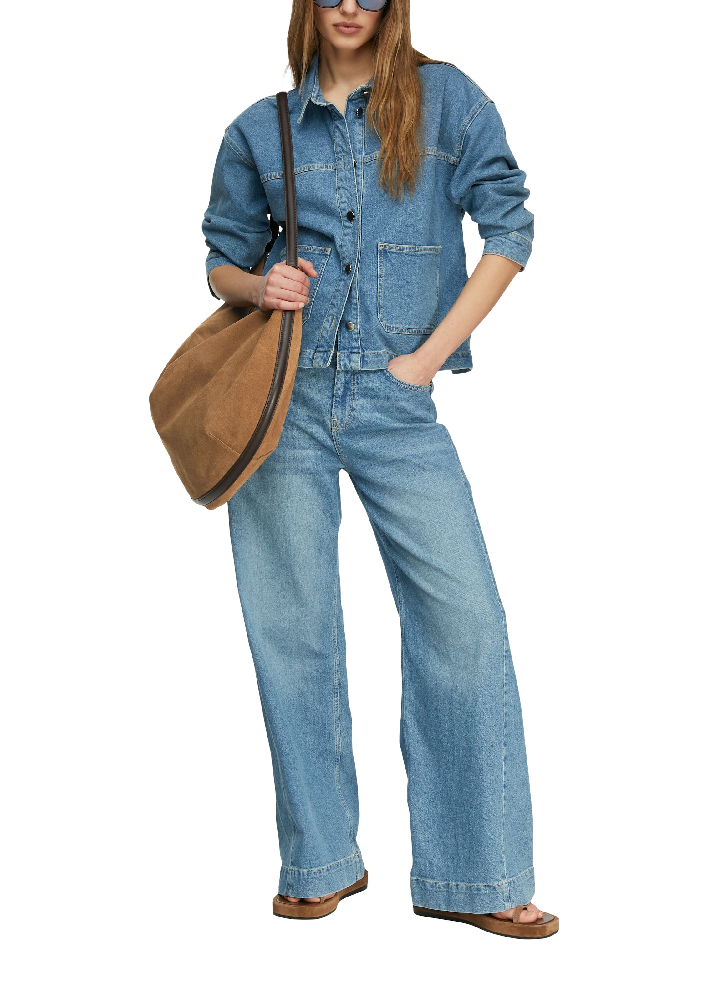 Comma Veste en jean mit Taschen