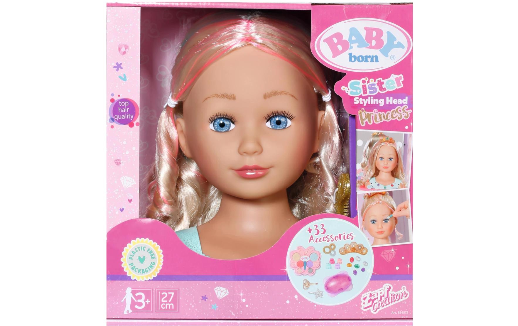 Baby Born Anziehpuppe »Sister Styling Head 27 cm«