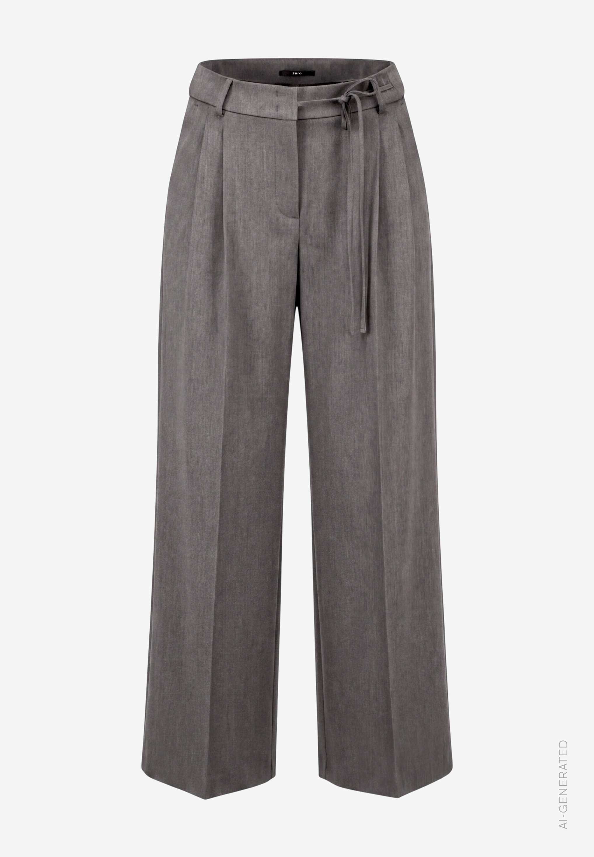 Zero Pantalon à pinces  Marlene-Hose / Straight Fit / mit Stretch und Viskose