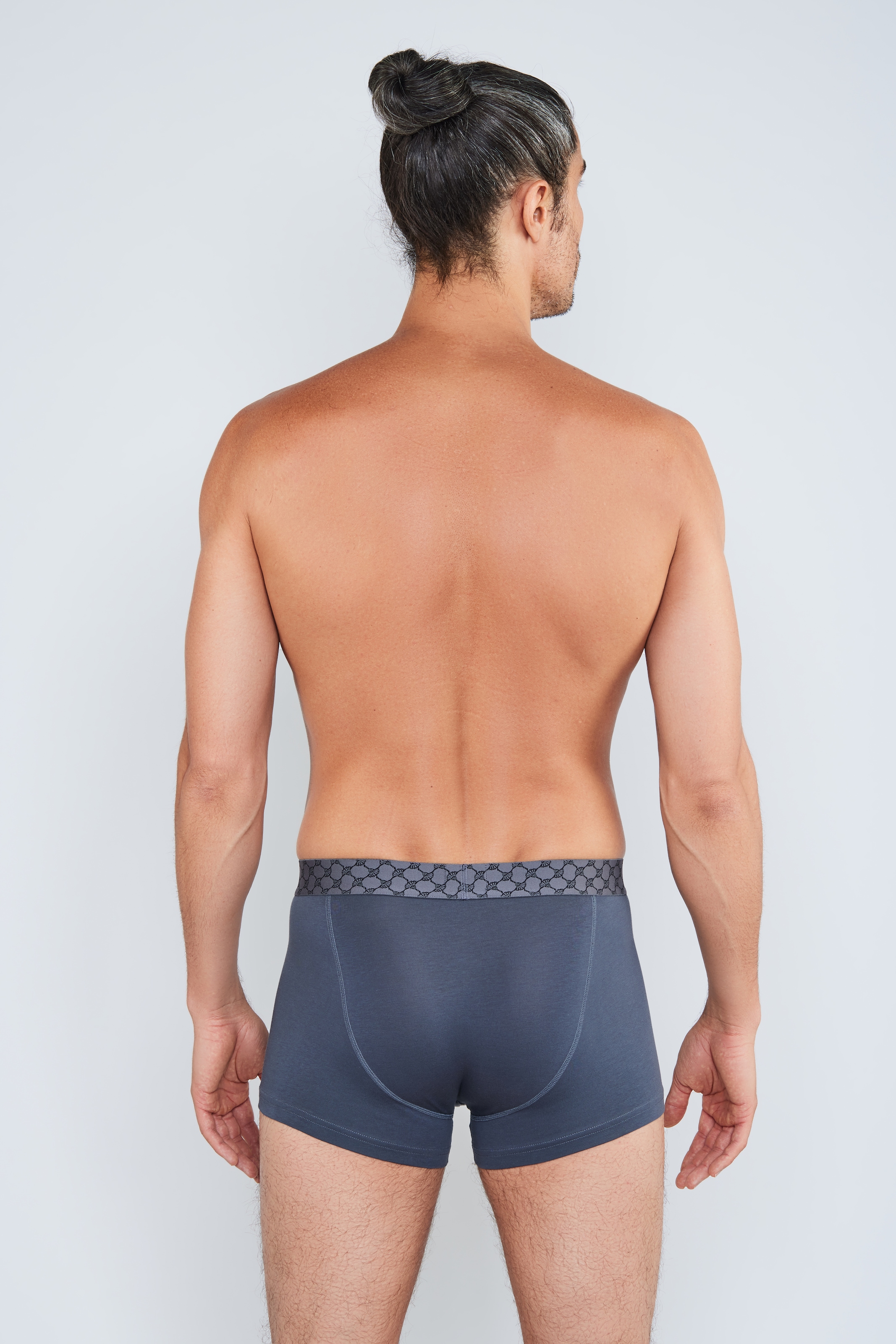 JOOP! Boxershorts »Everyday«, Baumwoll-Mix, Cornflower-Design-Bund, elastisch, ohne Eingriff