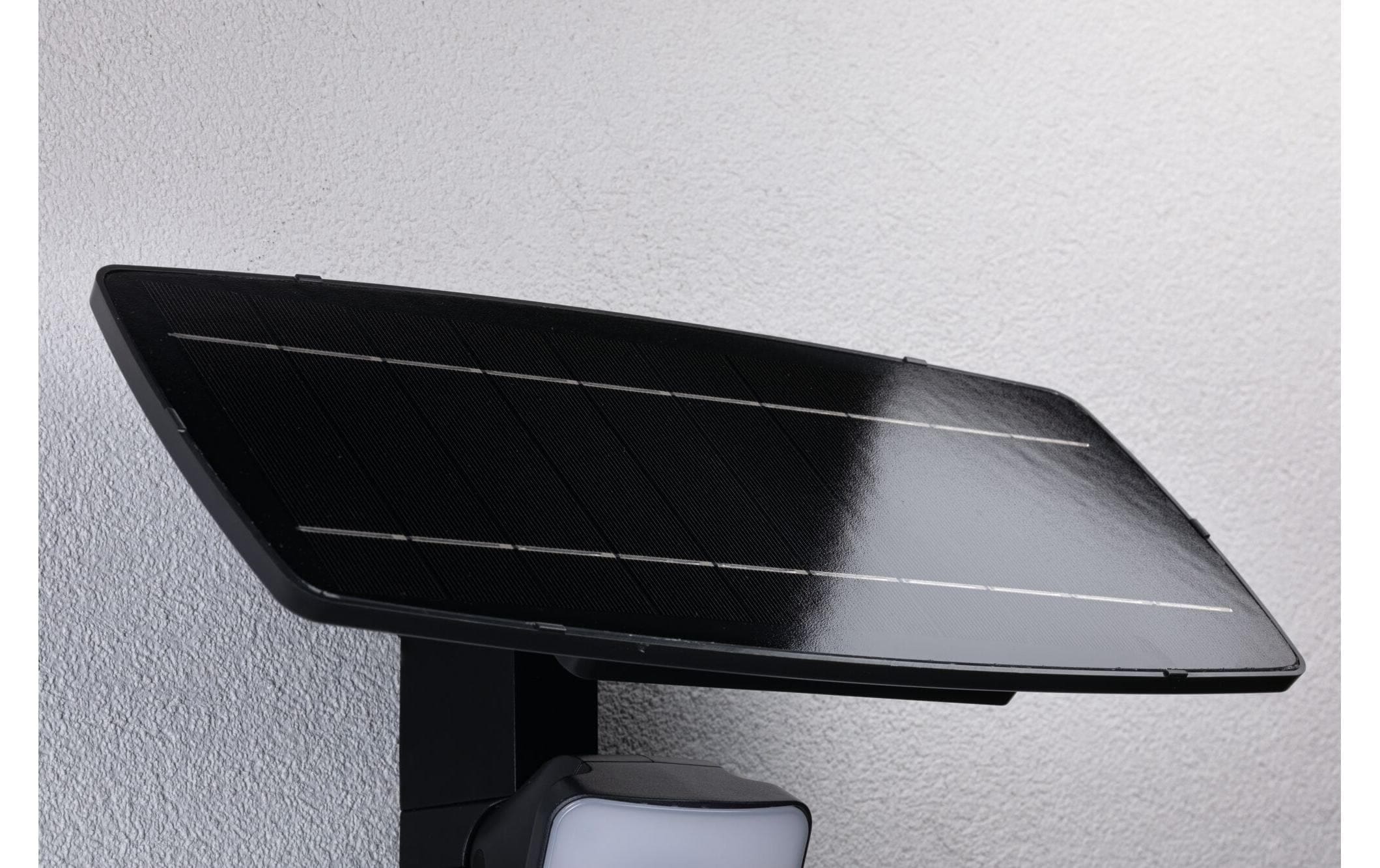 Paulmann Aussen-Wandleuchte »Solar Fluter Flotas inkl. Bewegungsmelder IP65 3000K 700 lm« LED-Modul warmweiss