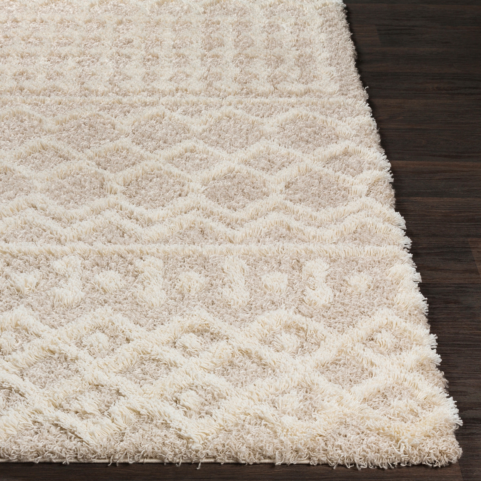Livabliss Hochflor-Teppich »DUBAI, auch als Läufer und in rund« rechteckig 52 mm Höhe Boho Shaggy Teppich, Weich, Flauschig, Kuschelig, Schlafzimmer
