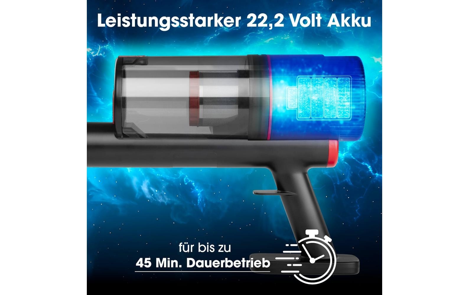 CLEANmaxx Akku-Hand-und Stielstaubsauger »CLEANmaxx Akku-Hand- und Stielsauger 600 W«