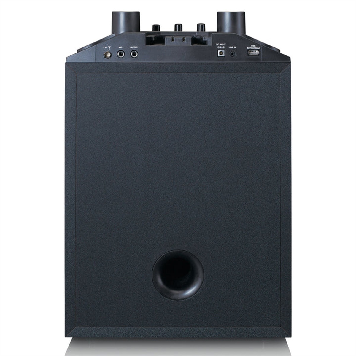 Lenco Lautsprecher »Lenco PA-Anlage PA-220BK, 2 Mikrofone,, BT, Party Licht, 120W RMS« ( )