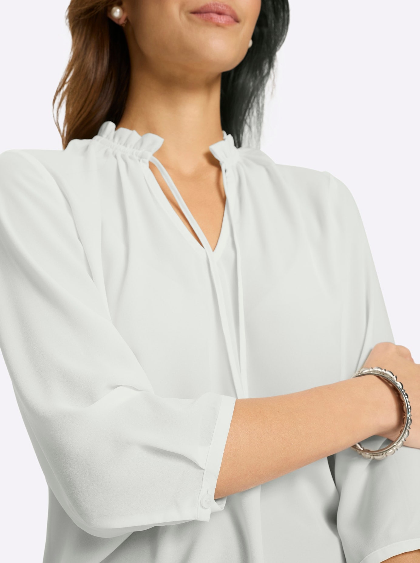 Lady Chemisier à volants