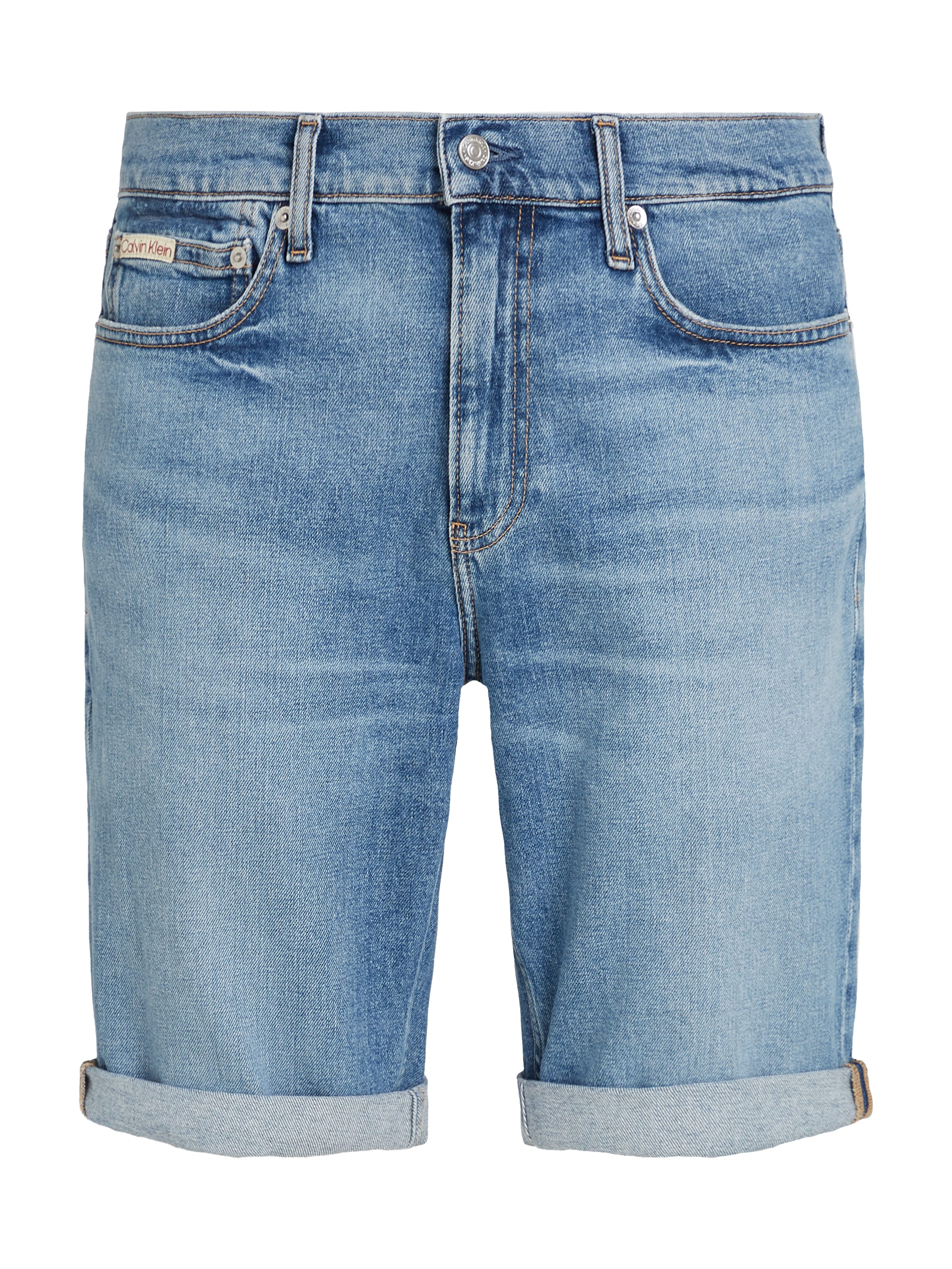 Calvin Klein Jeans Short »SLIM SHORT«  mit Umschlagsaum