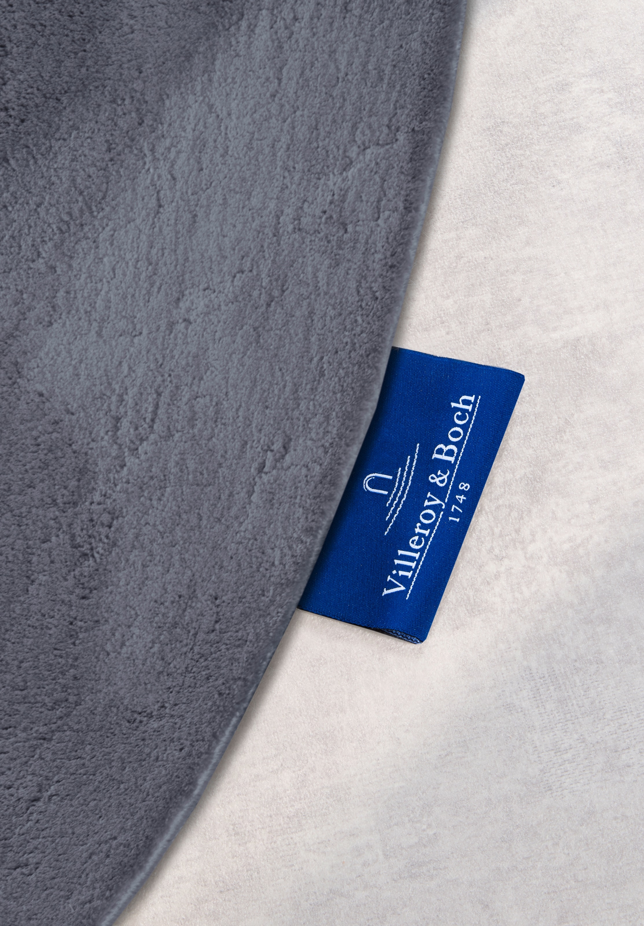 Villeroy & Boch Teppich »Leon« rund 15 mm Höhe Langflor, Shaggy, einfarbig, flauschig, weich, glänzend, modern, uni