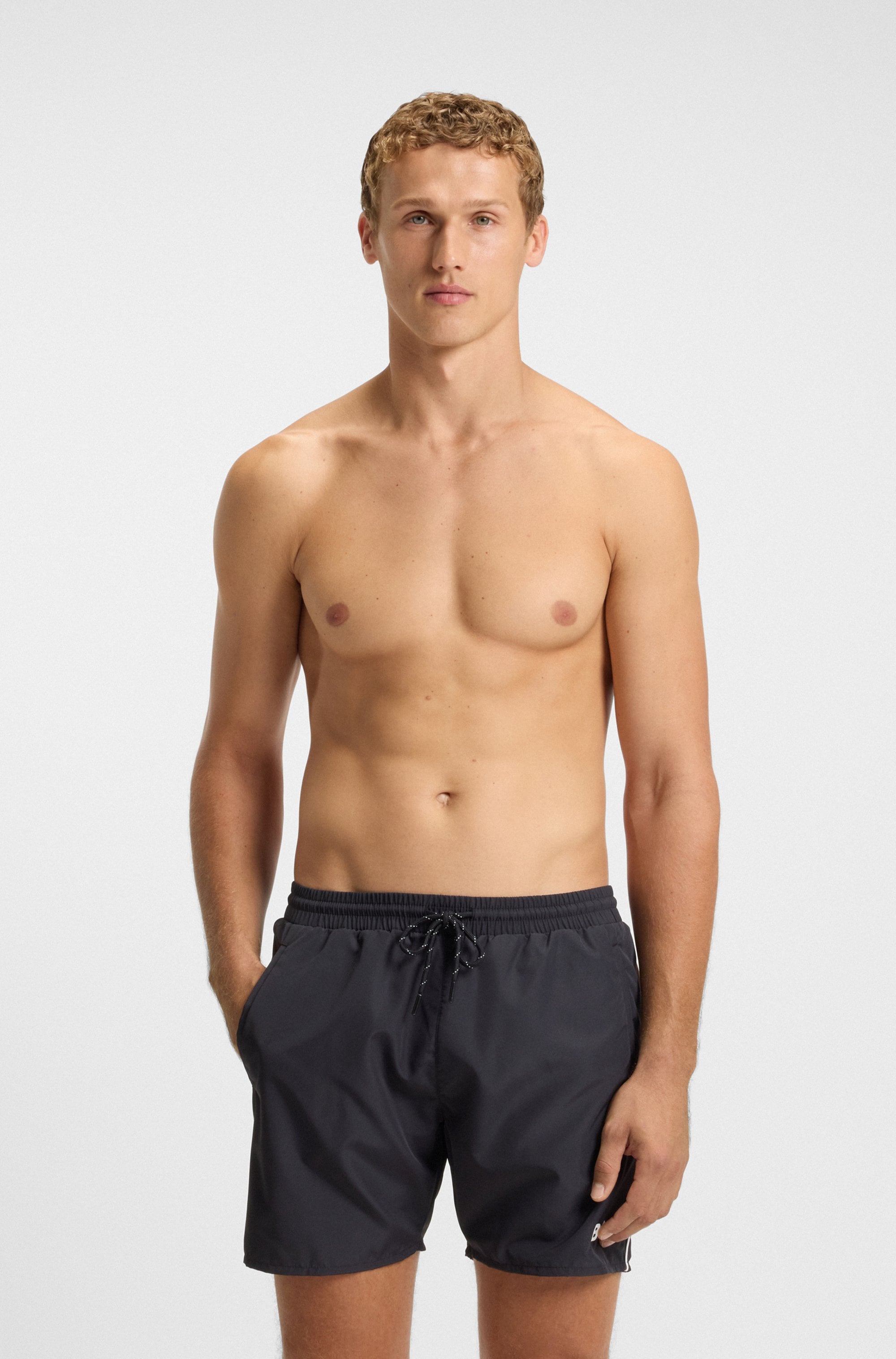 BOSS Badeshorts »Starfish« mit Kontraststreifen