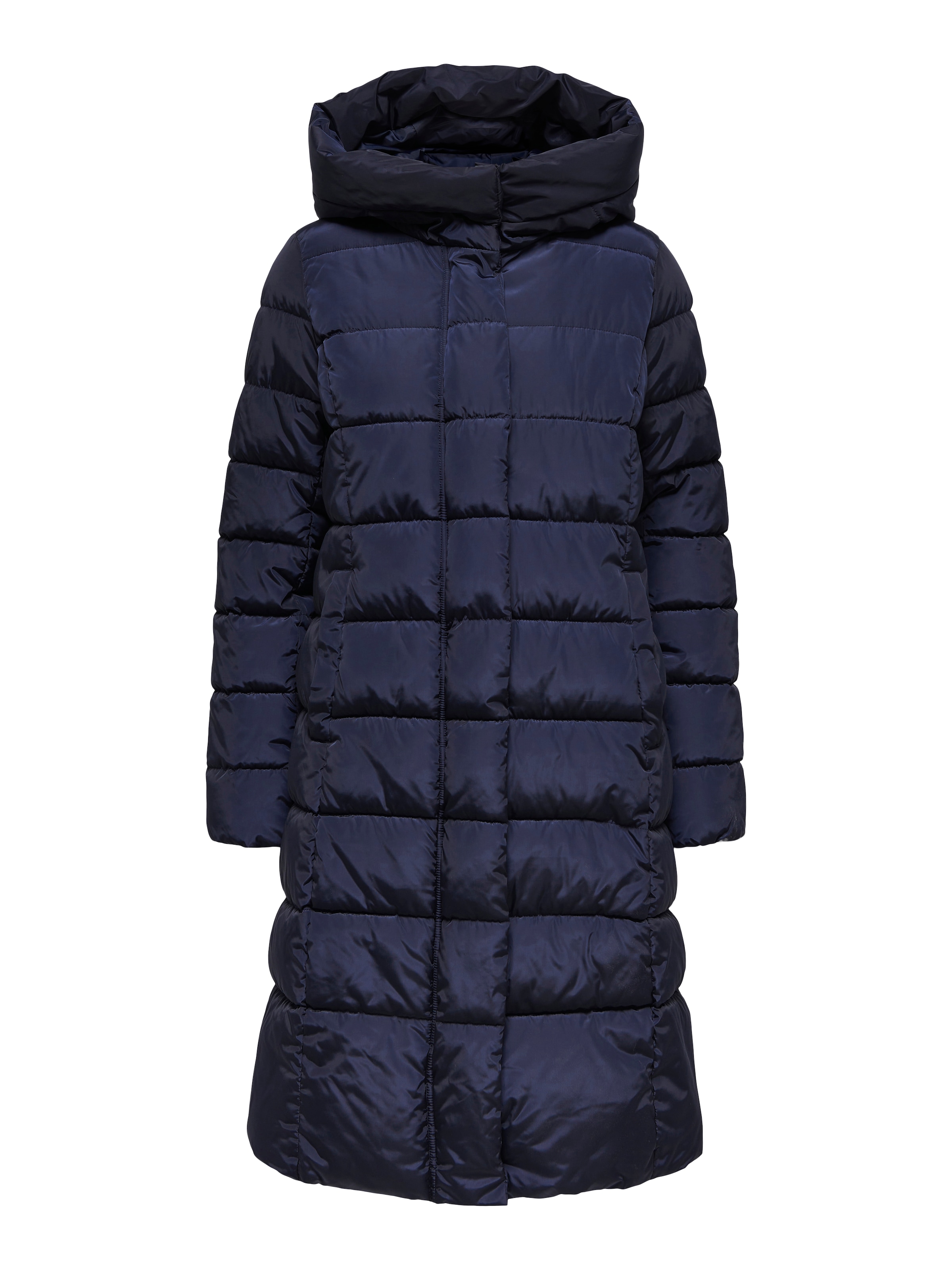 ONLY Steppmantel »ONLTINA – Puffermantel mit Premium-Füllung und verdecktem Zipper« regular fit, casual, Steppware, Kunstfaser, hochschliessend