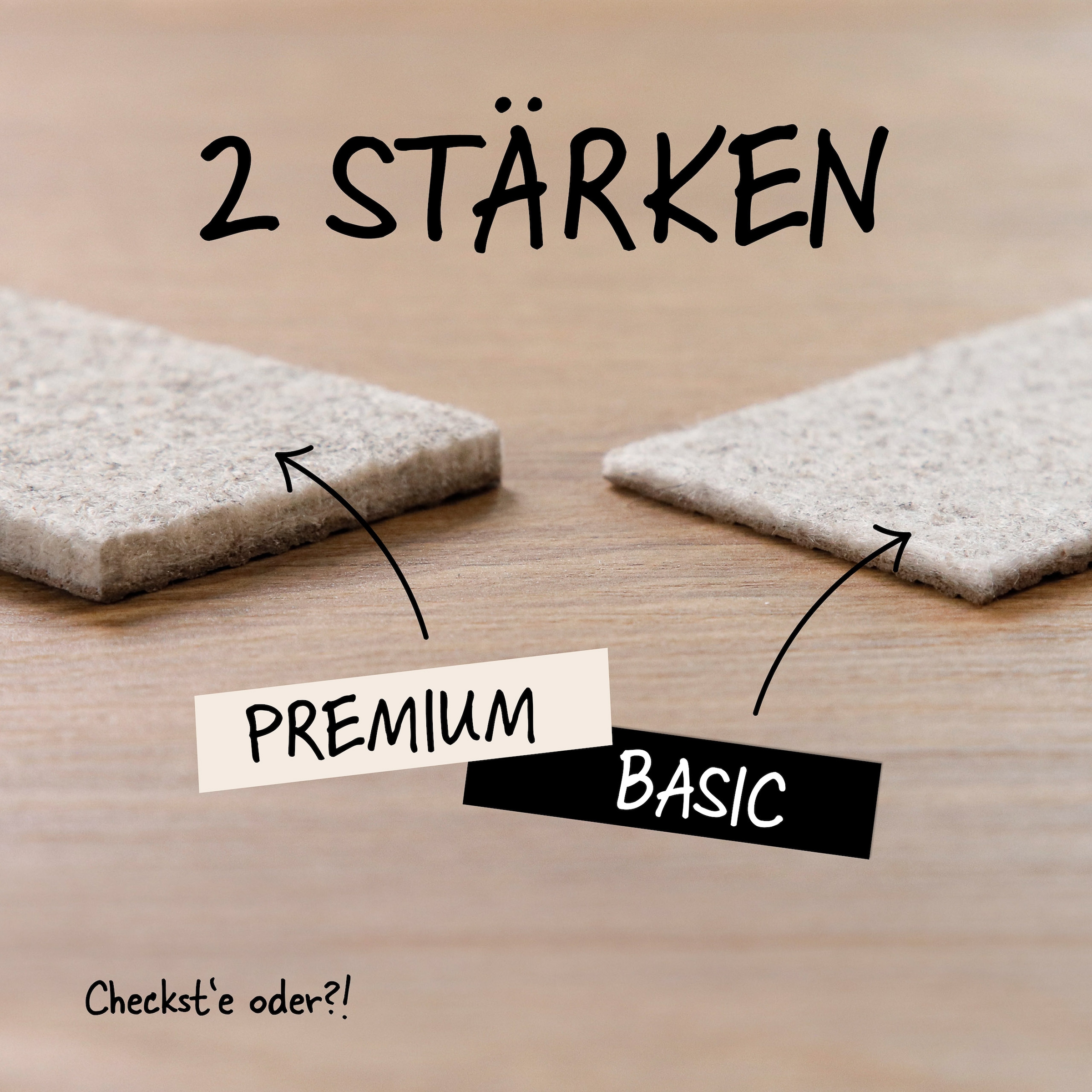 Wecon home Antirutsch Teppichunterlage »RugPad Premium« Teppichunterlage, Anti-Rutsch-Matte, Komfort, Schutz