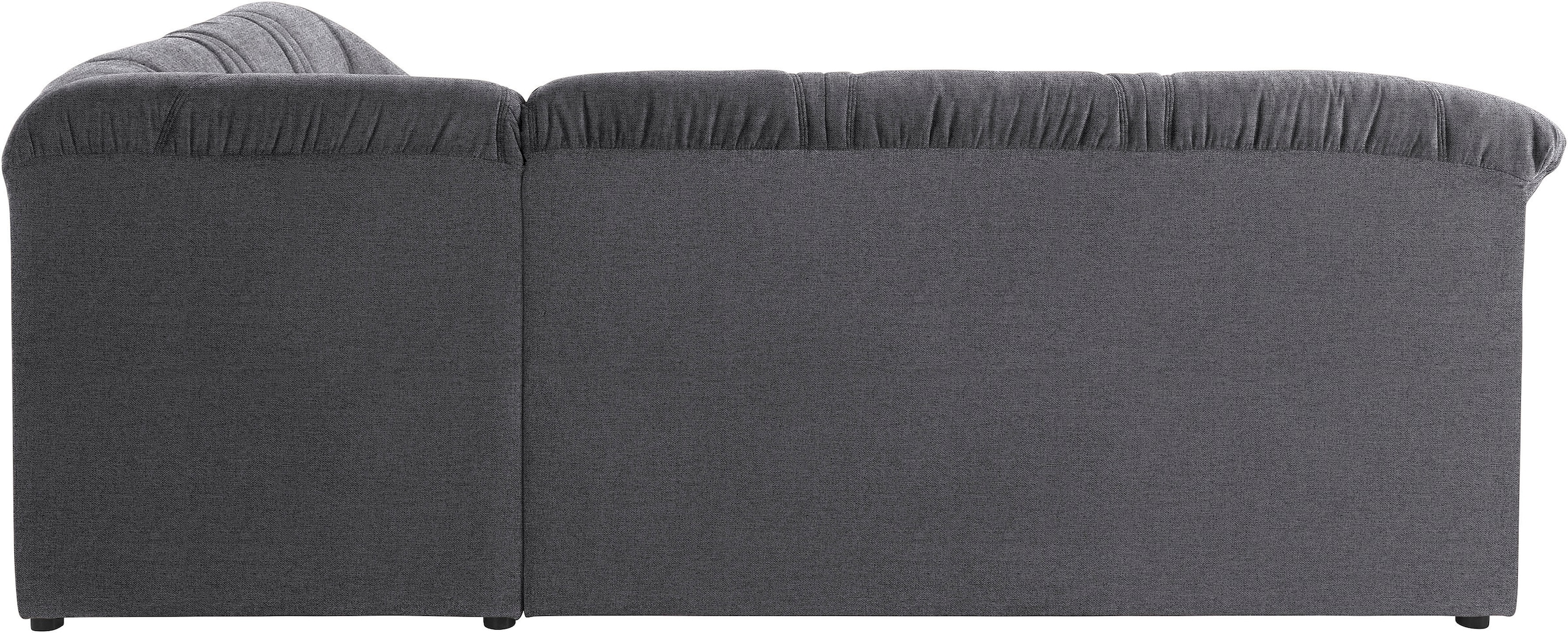 DOMO collection Canapé d'angle »SARAFINA 240x190 cm, auch mit Federkern für mehr Sitzkomfort!« option avec fonction lit, design élégant, forme en L