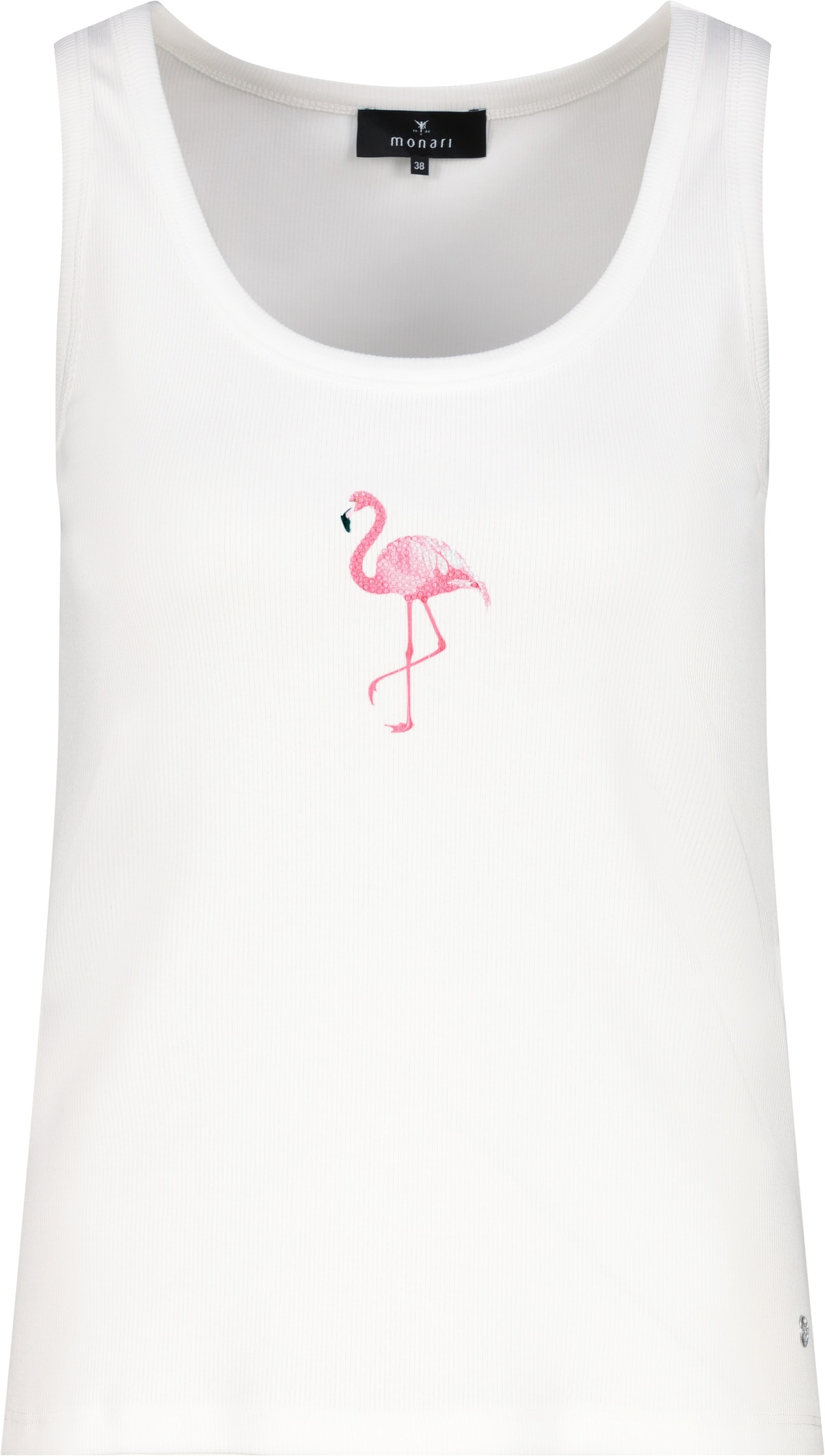 Monari Débardeur »Top Flamingo« Regular fit mit Flamingo-Print