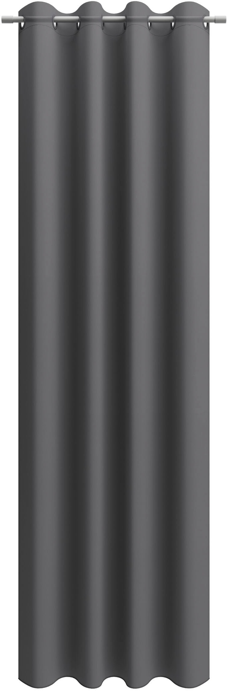Neutex for you! Vorhang nach Mass »EVA« Ösen 1 Stk. tlg. Uni-Voile mit elegantem Glanz