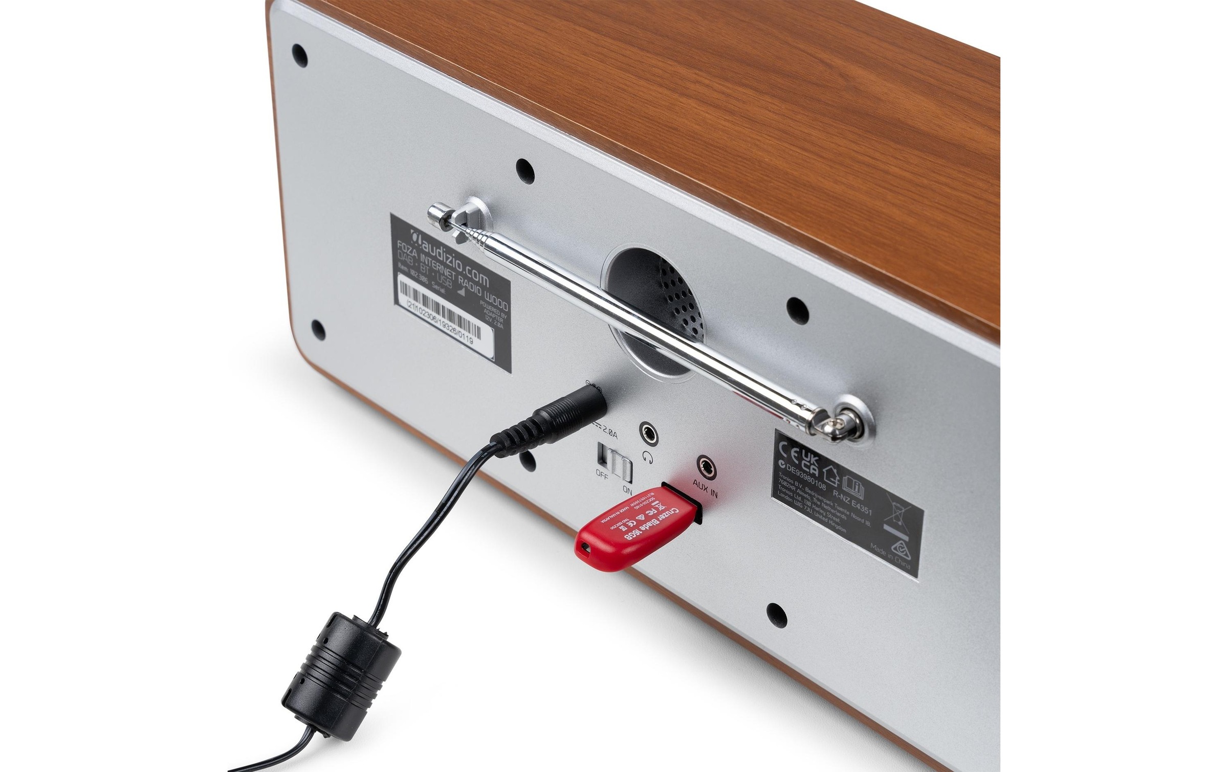 AUDIZIO Digitalradio (DAB+) »Foza« ( Digitalradio (DAB+) | Internetradio )