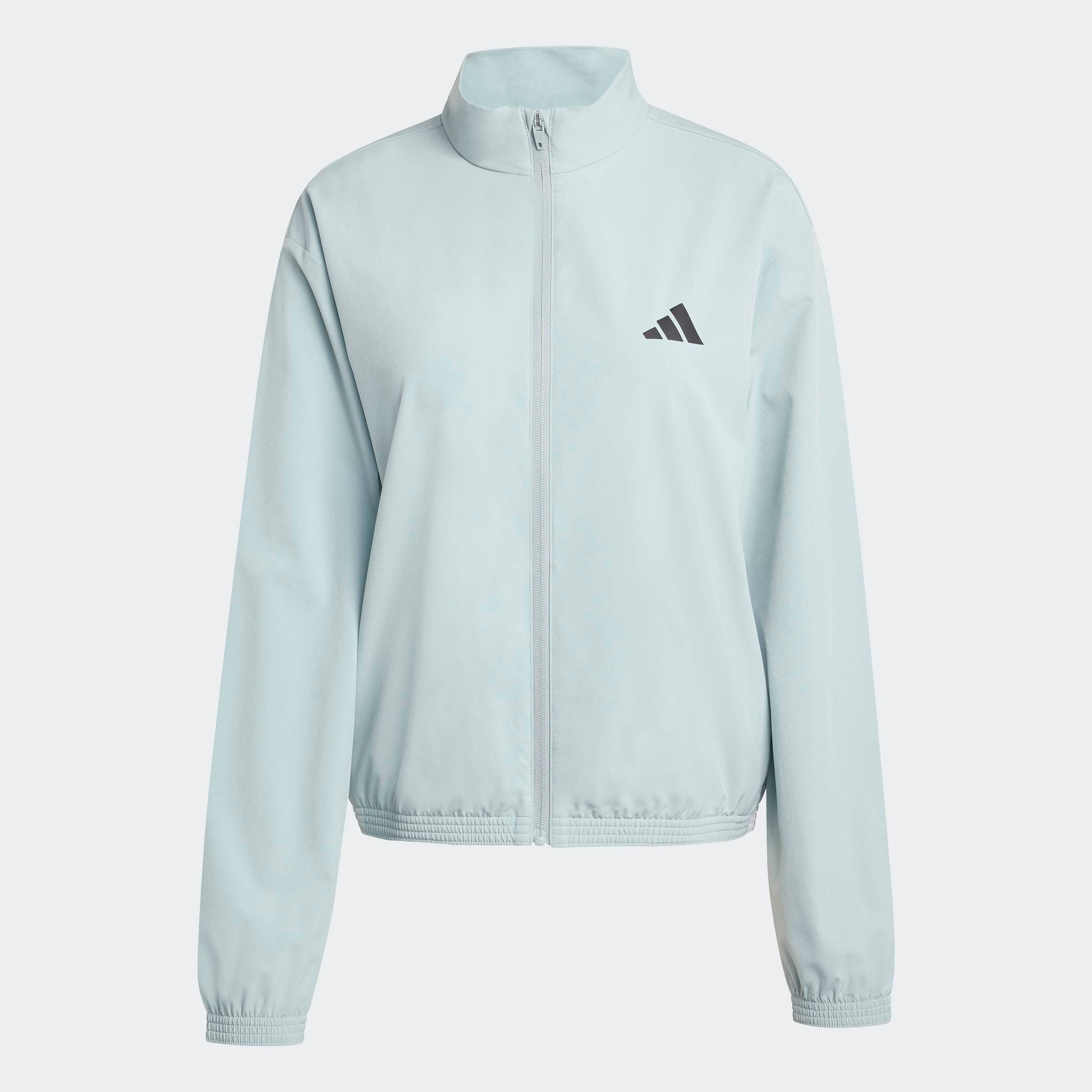 adidas Performance Rollkragenpullover »TRAIN ESSENTIALS 3-STREIFEN WOVEN WARM-UP« mit Elasthan-Anteil, leichtes Tragegefühl