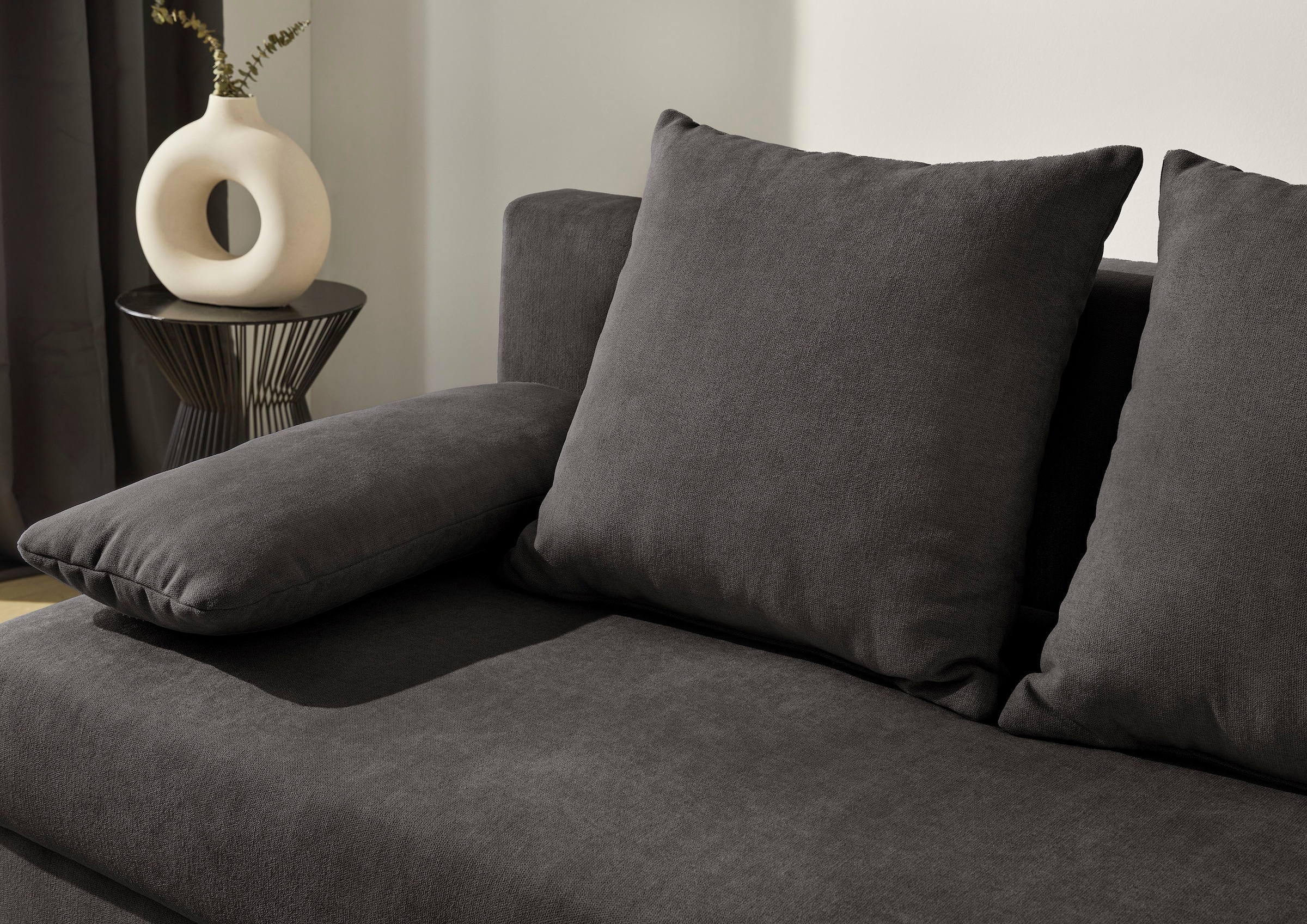 Jockenhöfer Gruppe Ecksofa »Starlight L-Form, B: 191 cm« mit Schlaffunktion, Bettkasten & Licht, Unser Dauertiefpreis