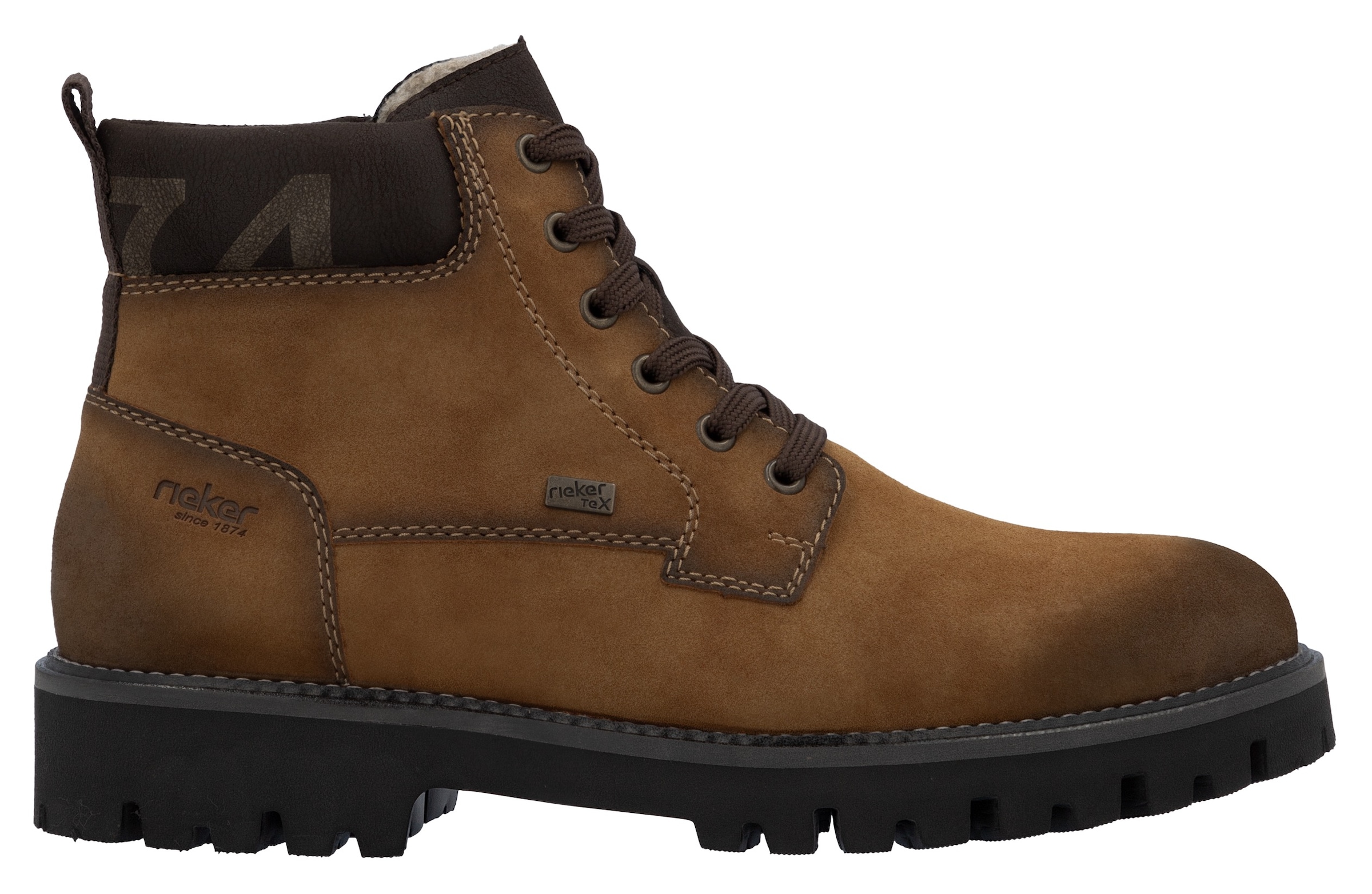 Rieker Bottes d'hiver  bottes d'hiver, bottines outdoor avec TEX et fermeture éclair intérieure