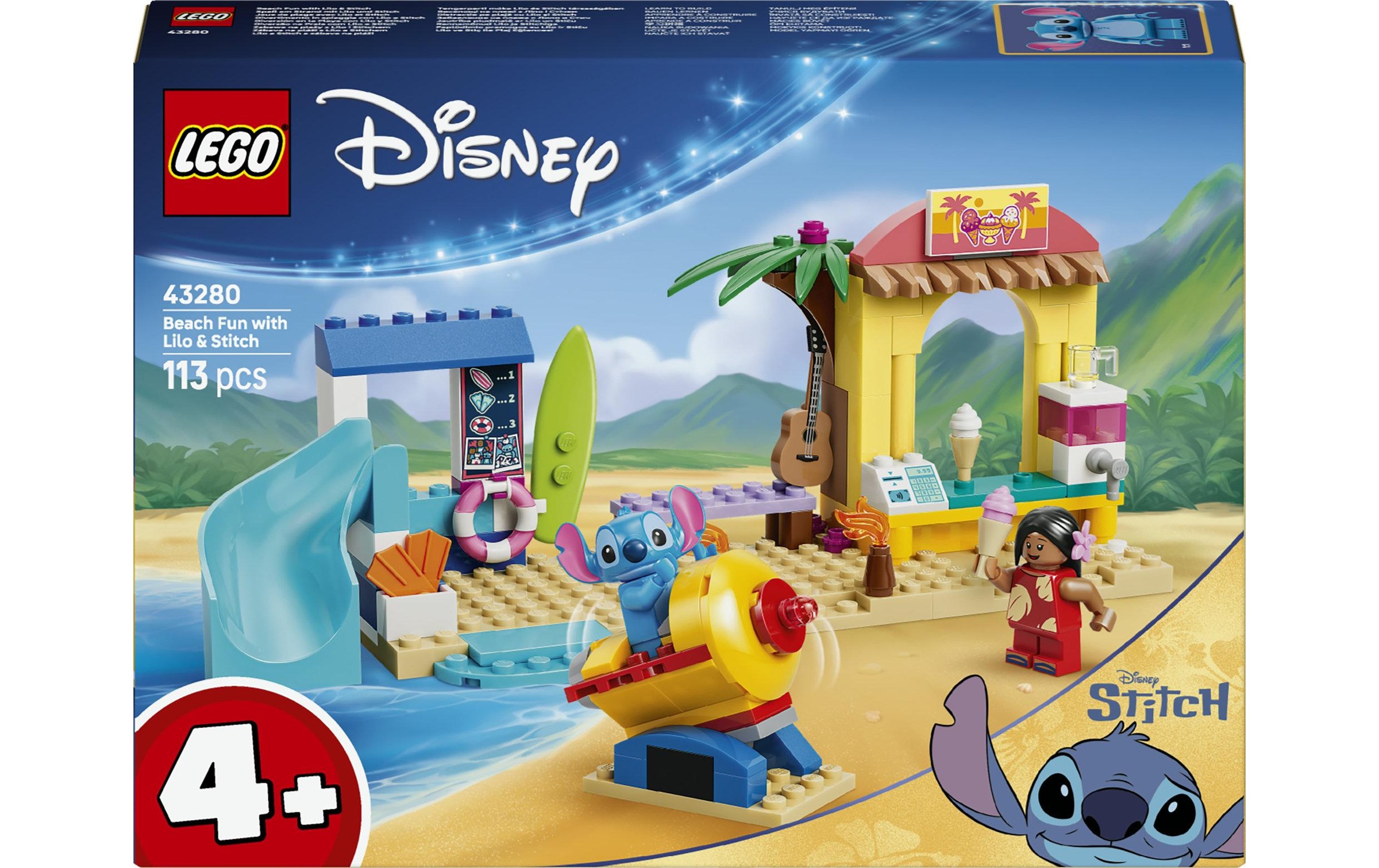 LEGO® Konstruktionsspielsteine »Spass am Strand mit Lilo und Stitch (43280), LEGO Disney Classic« Made in Europe