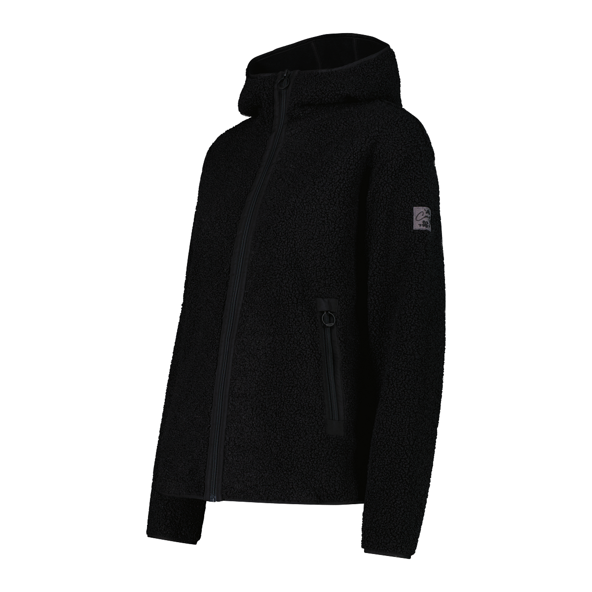 CMP Veste à capuche en peluche 1 cuis tlg.