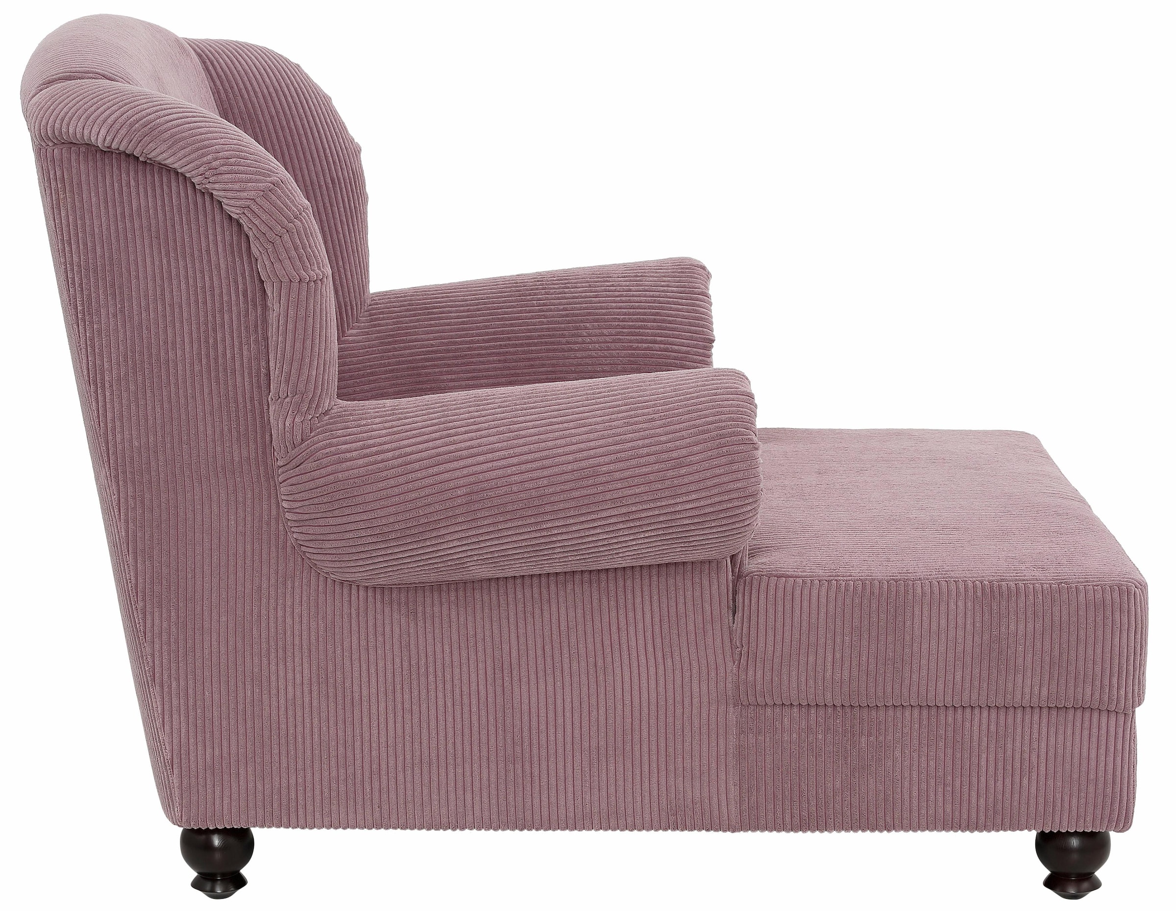 Home affaire Fauteuil XXL »King Henry, Sessel, Ohrensessel, Relaxsessel, Big Sessel, Breite 121cm« mit Federkern, in legerer Polsterung und  losen Kissen