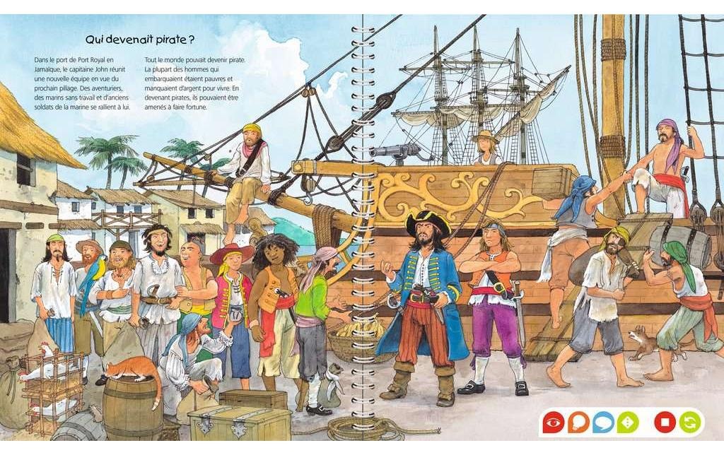 Ravensburger Hörbuch »Je découvre les pirate -FR-«
